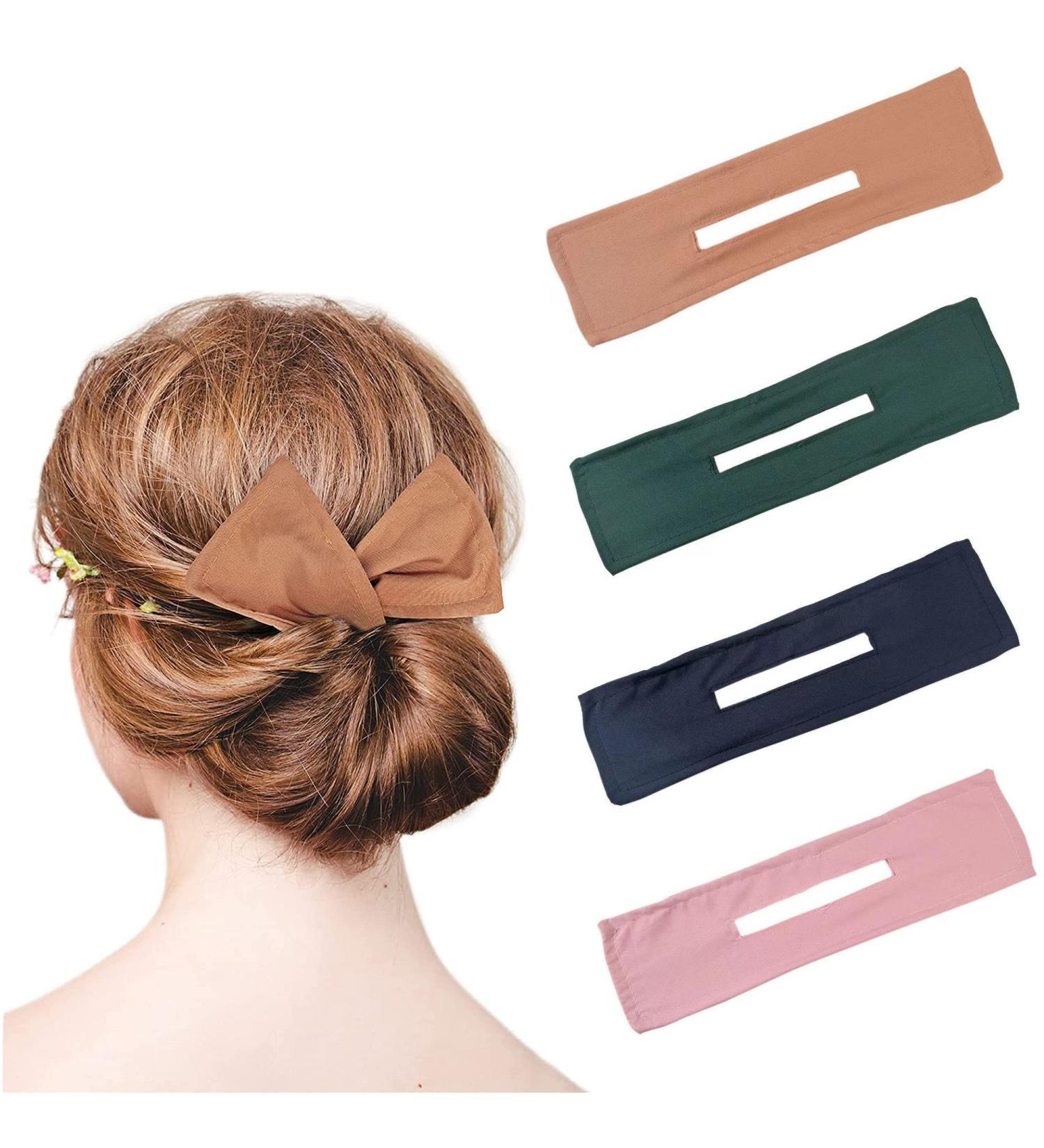 Tukeva 4-Piece Hair Knot Maker Set | French Bun & Knot Tools for Easy Stylish Updos - International Shipping Available - Buy Online on GoSupps.com