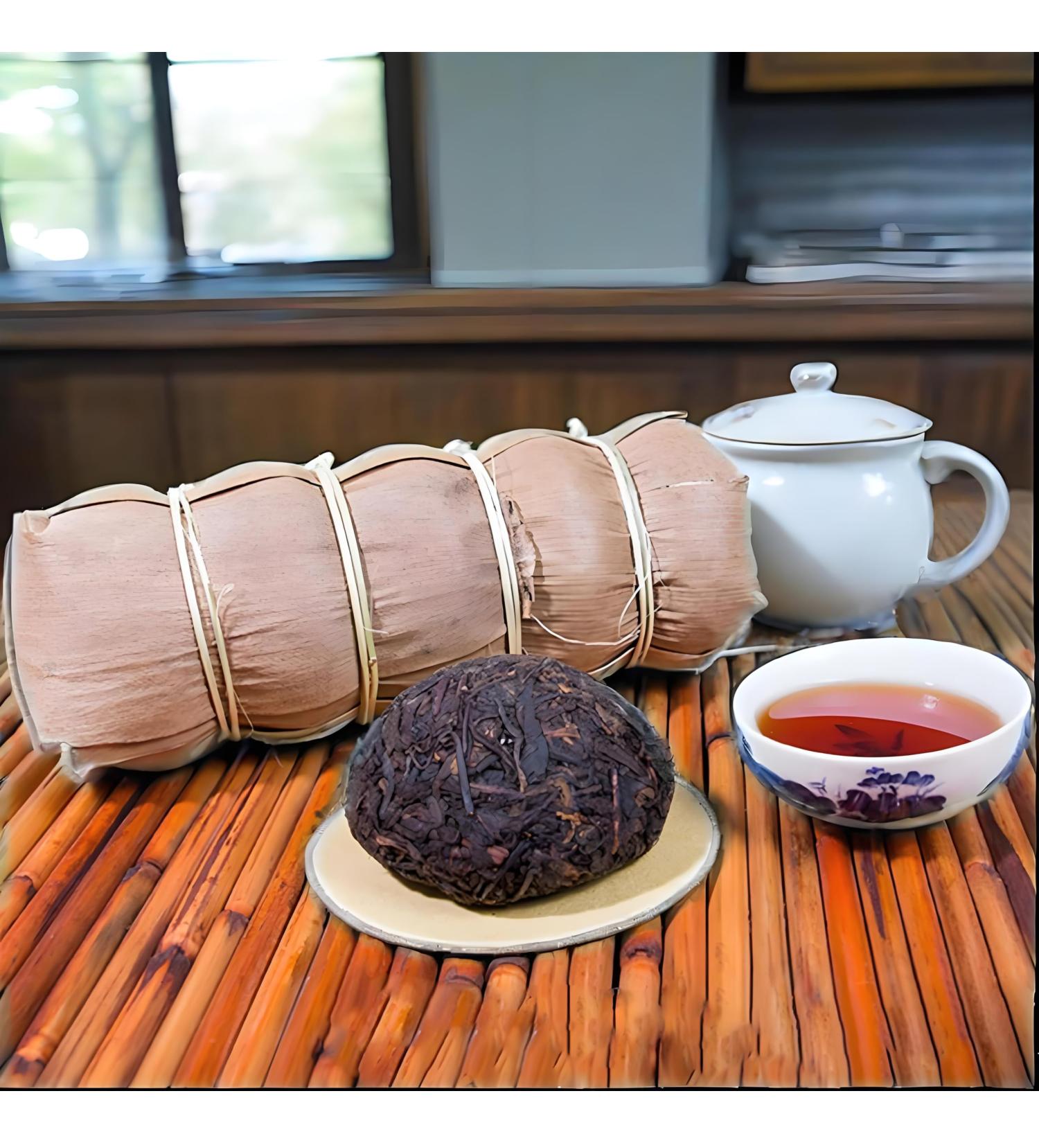 HELLOYOUNG 500g Th Pu-erh m r et vieilli en forme de Tuo biologique chinois sans additifs aliment vert au go t riche facile infuser - Buy Online on GoSupps.com