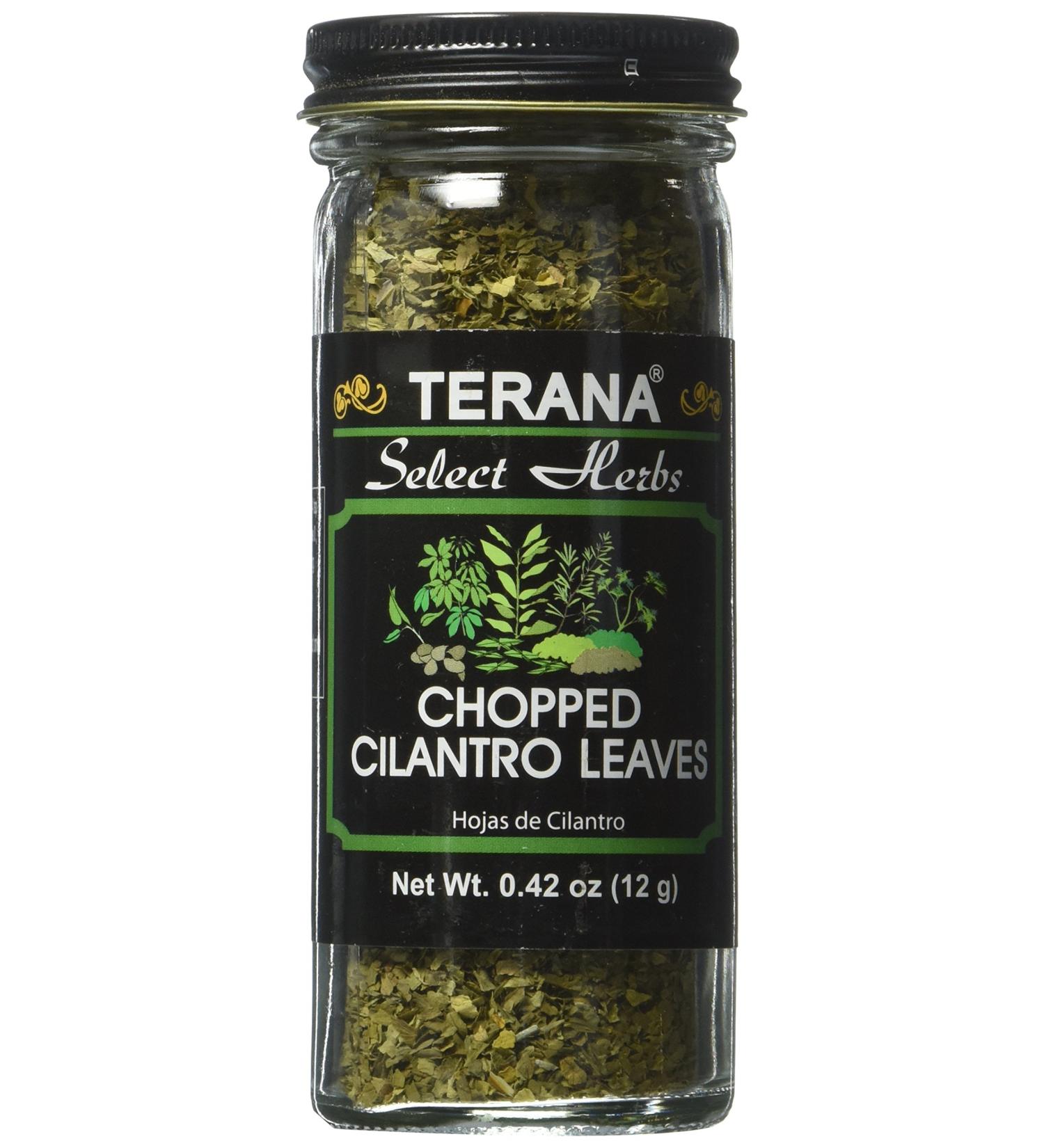 Terana Chopped Cilantro Leaves 0.42 oz - Fresh Culinary Herbs for Cooking | Buy Online Now - Buy Online on GoSupps.com