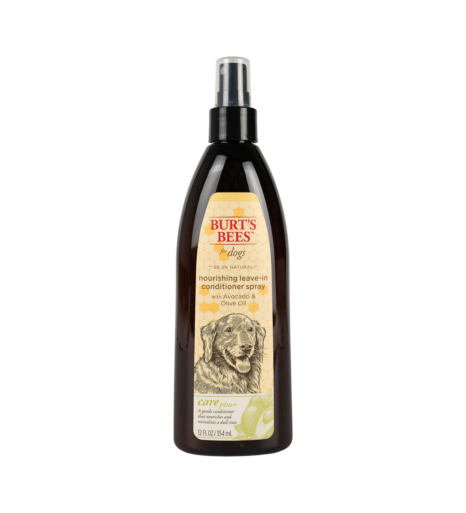 Burt's Bees Care Plus+ Nourishing Leave-In Conditioner Spray for Dogs - Avocado & Olive Oil - 12 fl oz - Buy Online on GoSupps.com