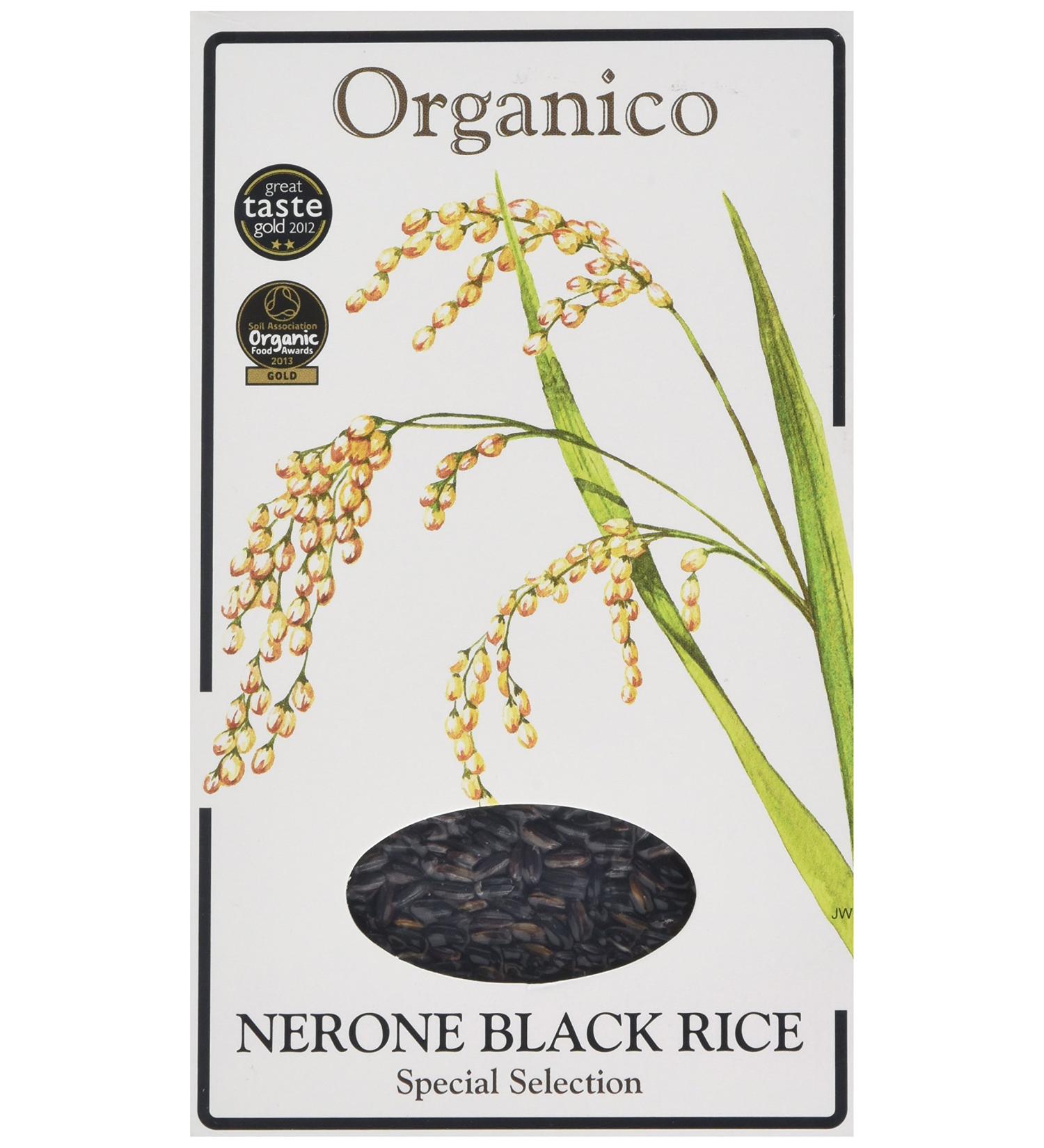 Organico Nerone Black Wholegrain Rice 500g - Premium Italian Rice - Buy Online on GoSupps.com