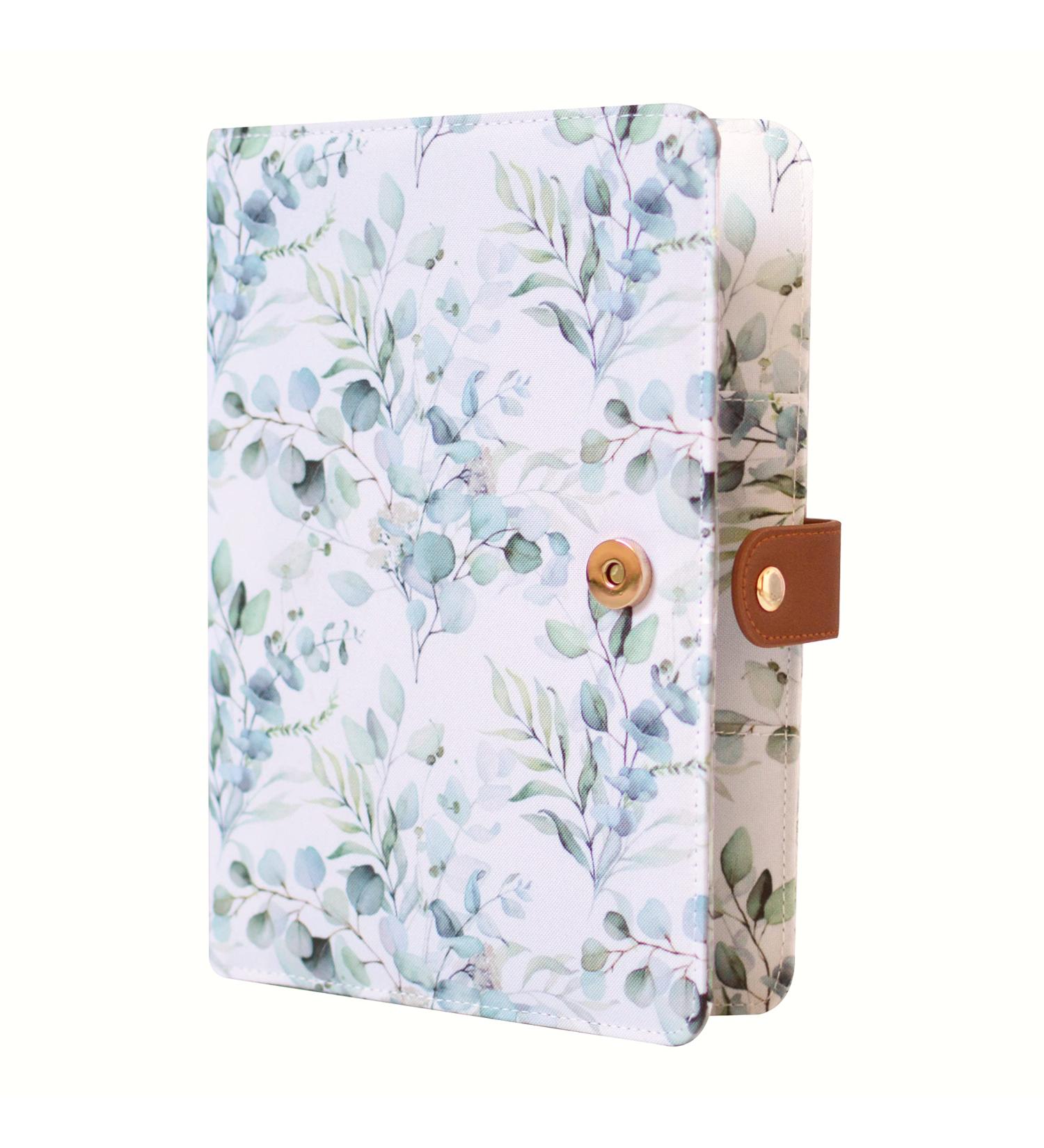 Love My Baby Mother Pass Cover | Document Bag for German Mother Pass | U-Booklet Organizer with Magnetic Lock & 7 Subjects | Eucalyptus (White-Mint) - Buy Online on GoSupps.com