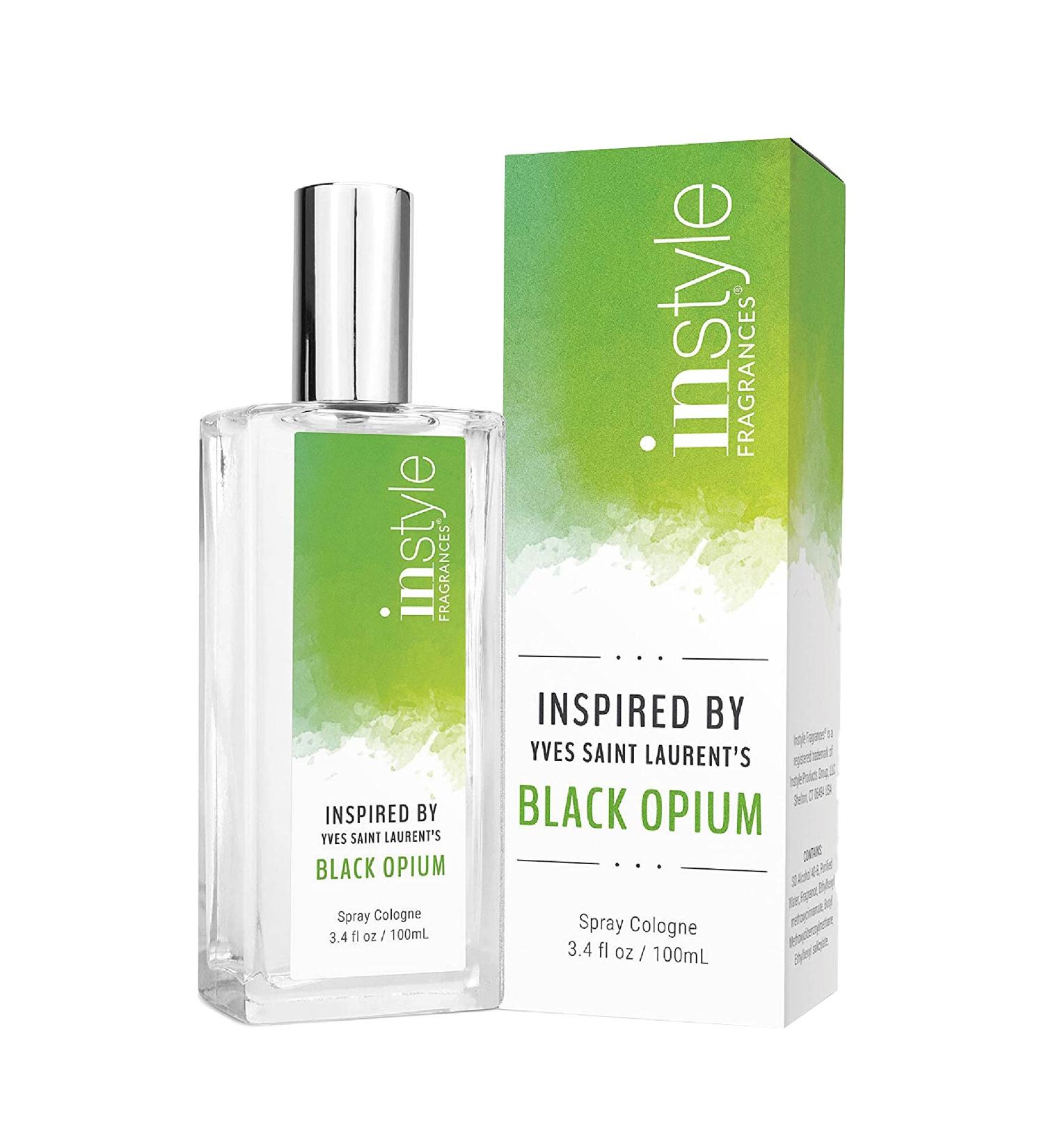 Instyle Fragrances Black Opium Eau de Toilette 3.4 Fl Oz | Inspired by Yves Saint Laurent | Vegan & Paraben Free | Cruelty-Free - Buy Online on GoSupps.com