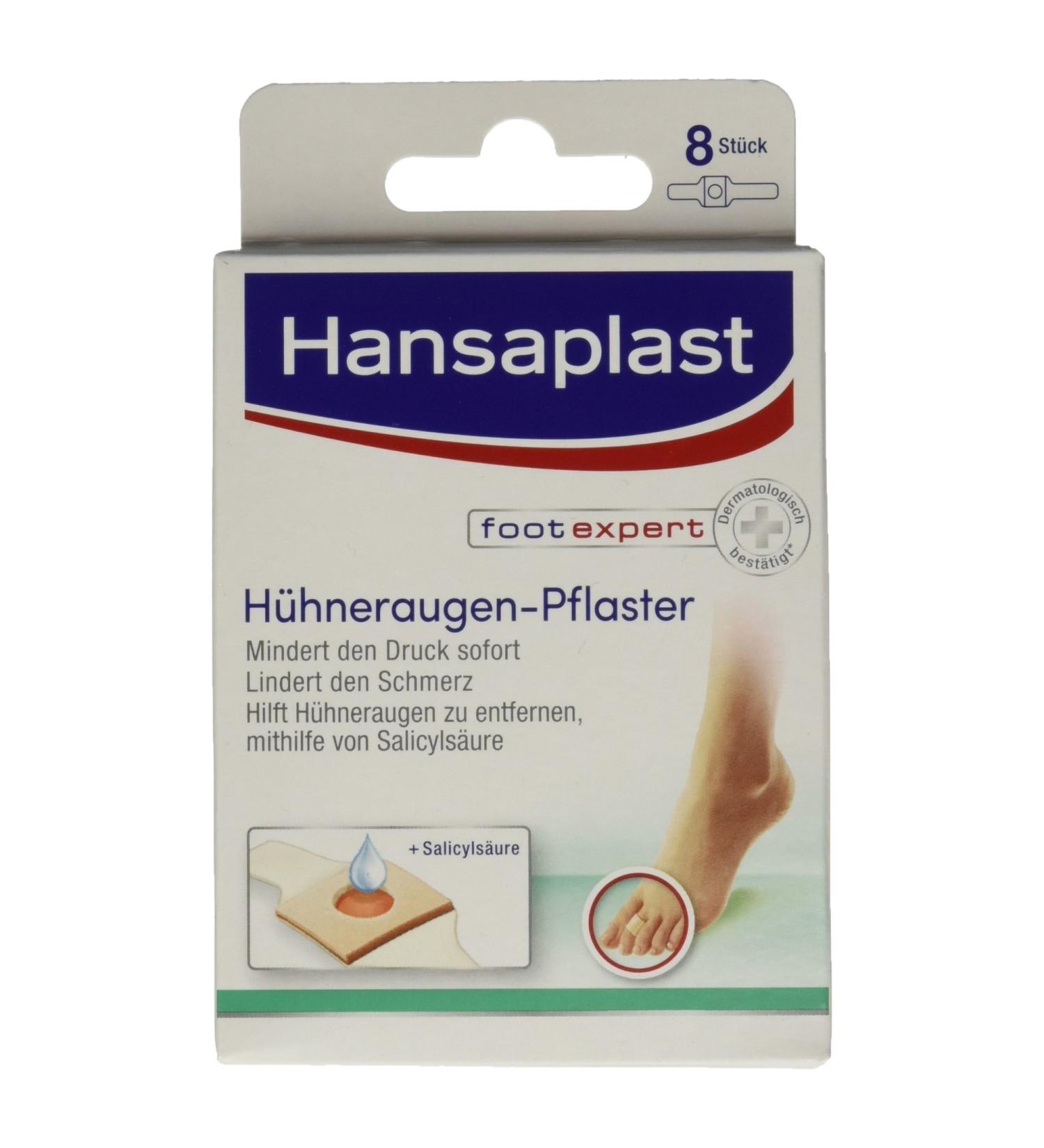 Hansaplast 92873 Corn Plaster 8 Strips