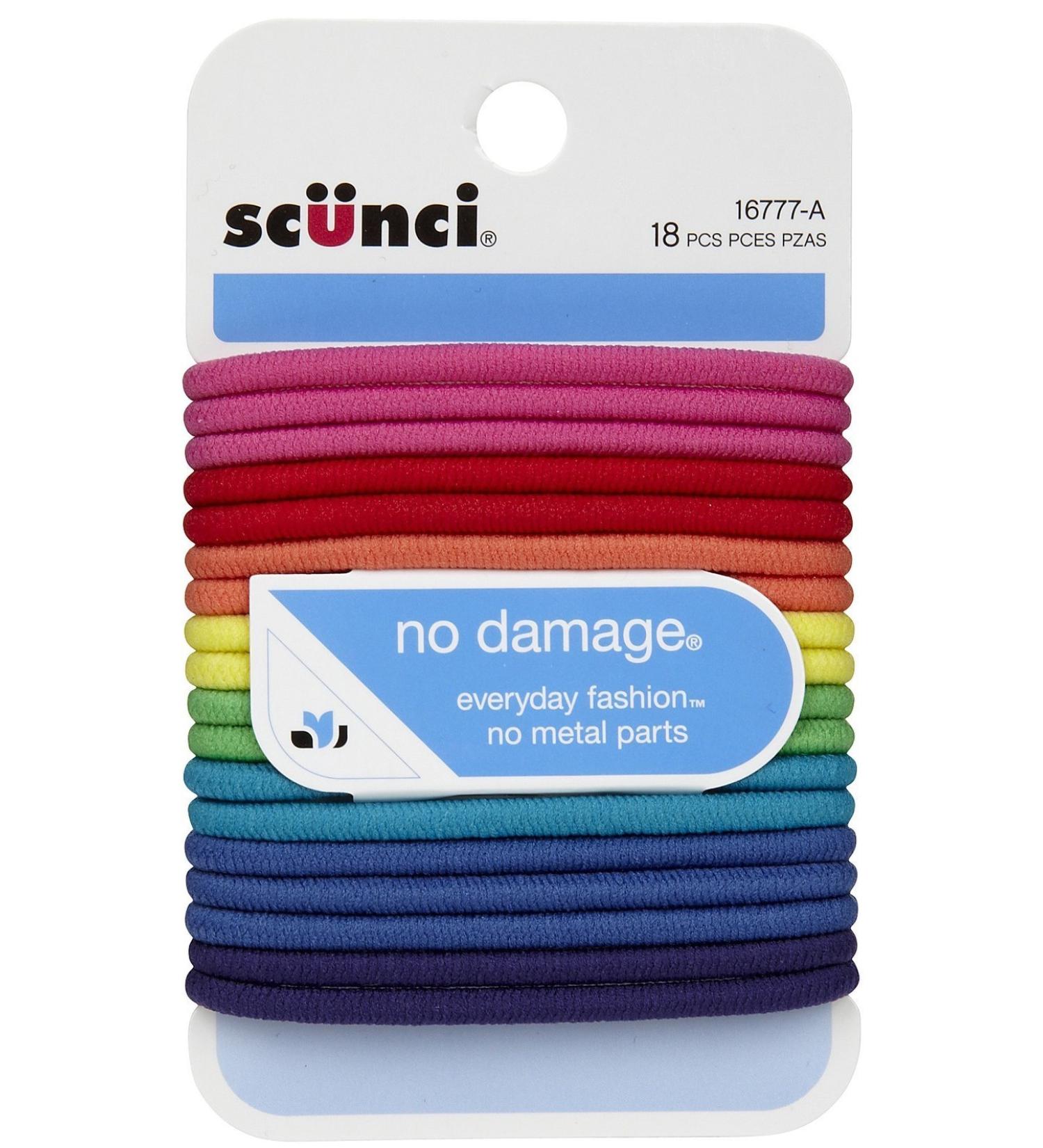 No Damage Elastic Hair Bands  Multi-Colored