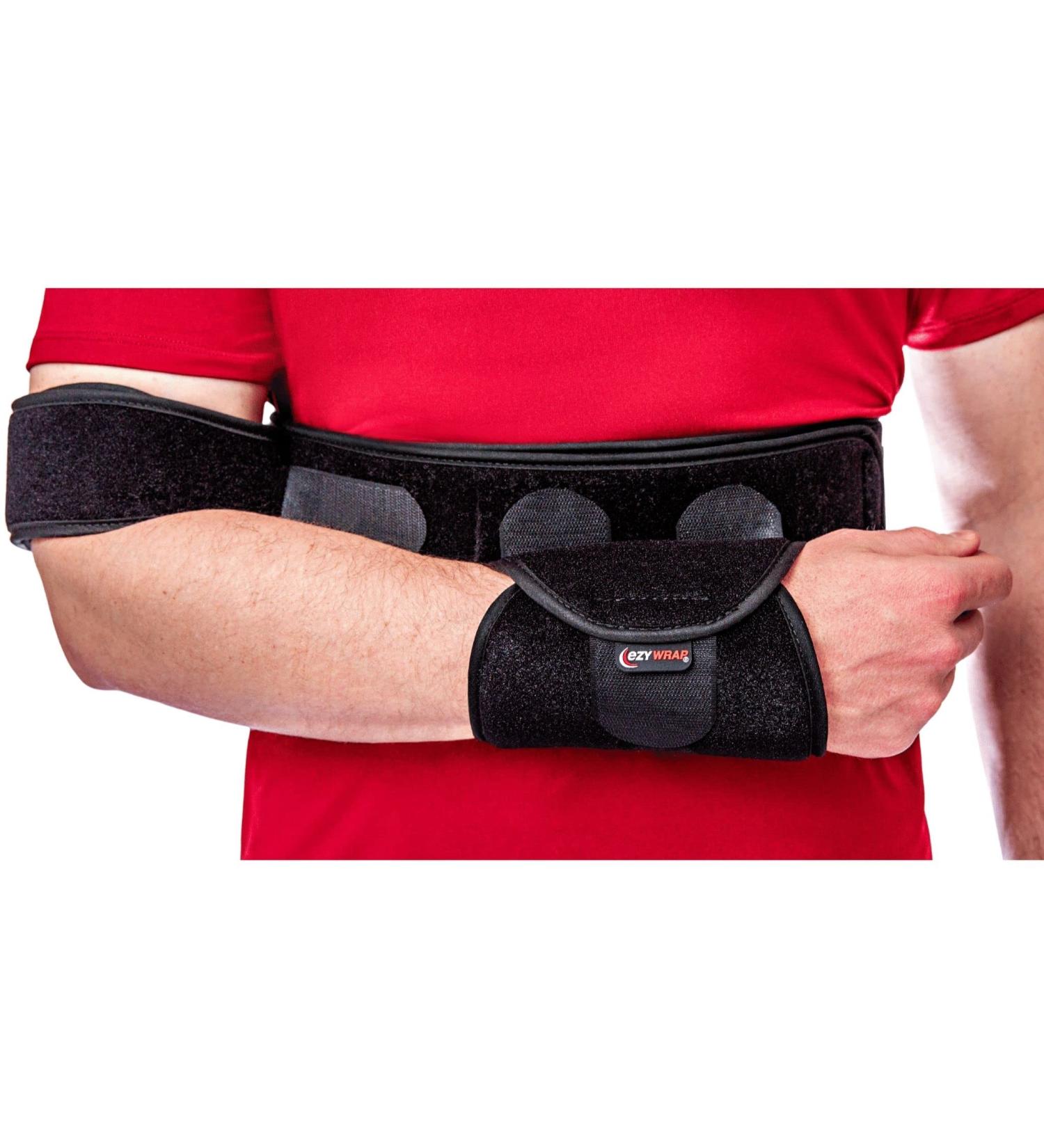 Torso Shoulder Immobilizer - Adjustable Arm Sling & Brace for Shoulder Pain Relief | Universal Fit for Men Women & Kids - Buy Online on GoSupps.com