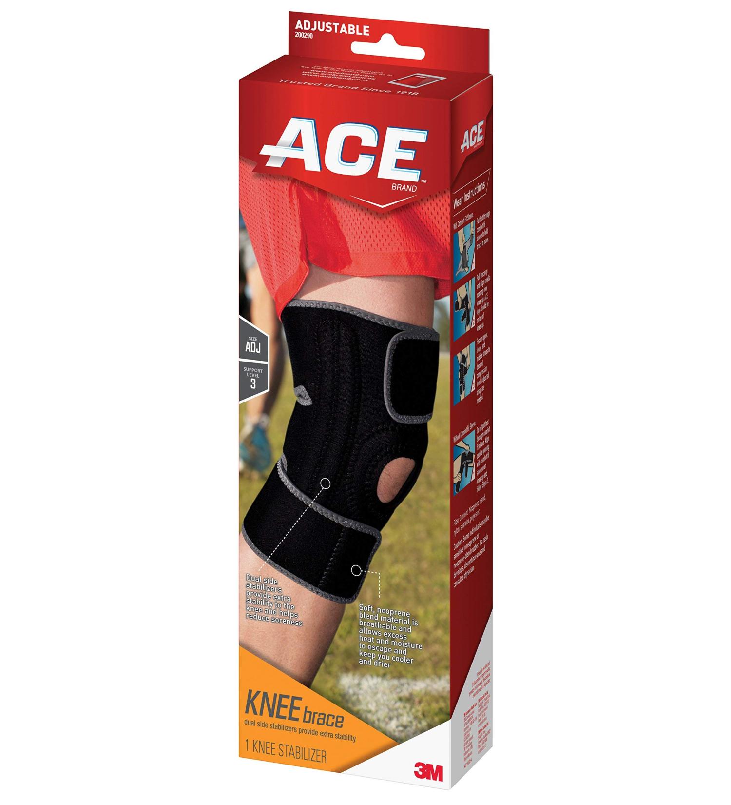 ACE One Size Adjustable Knee Stabilizer