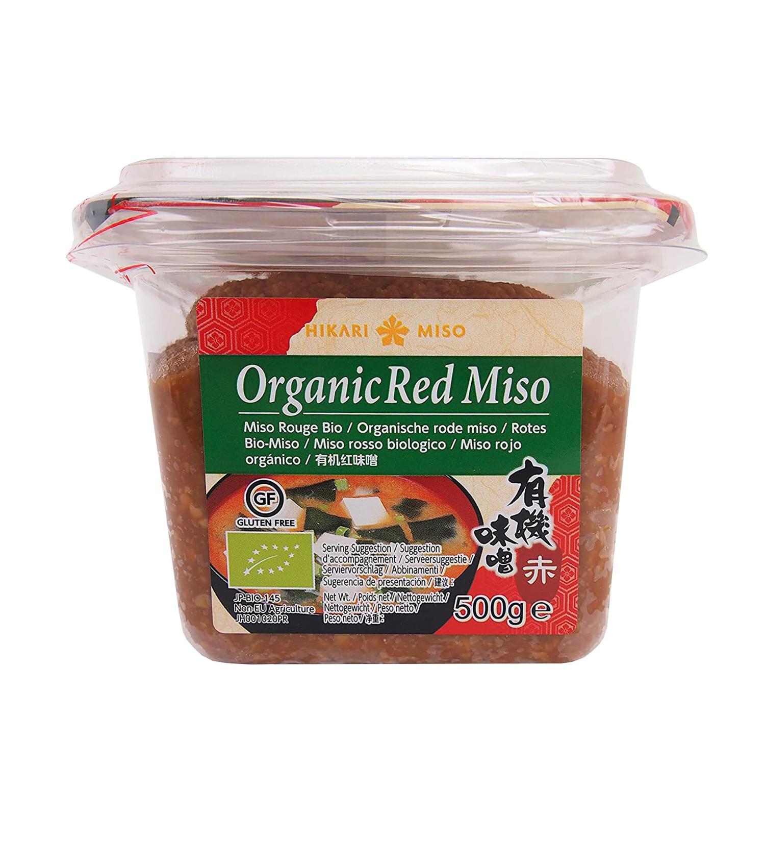 Hikari Miso Natural Organic Red Miso Paste - 500g | Buy Authentic Japanese Miso for Cooking Online - Buy Online on GoSupps.com