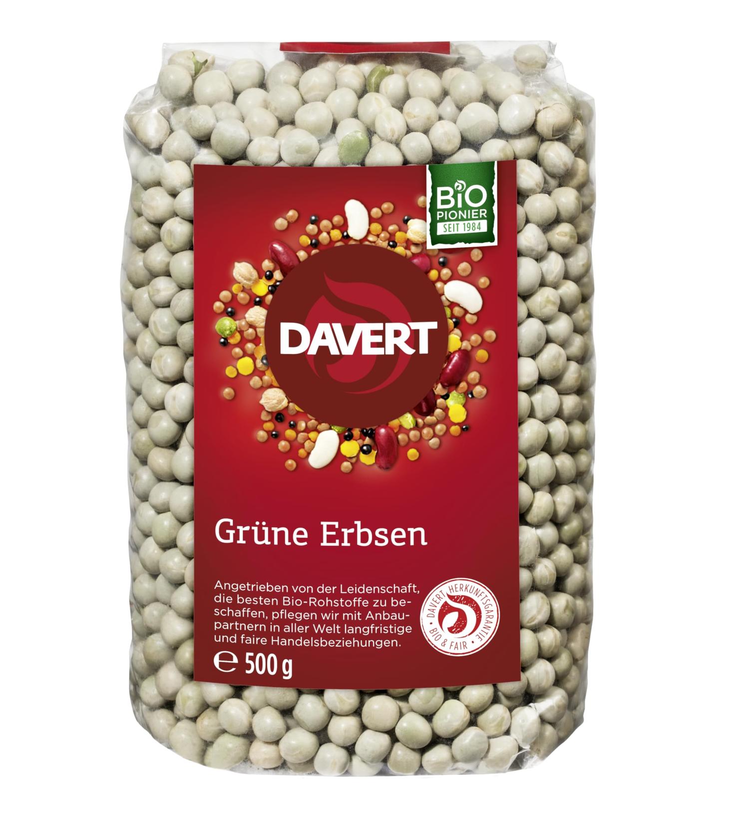 Davert peas green (1 x 500 g)