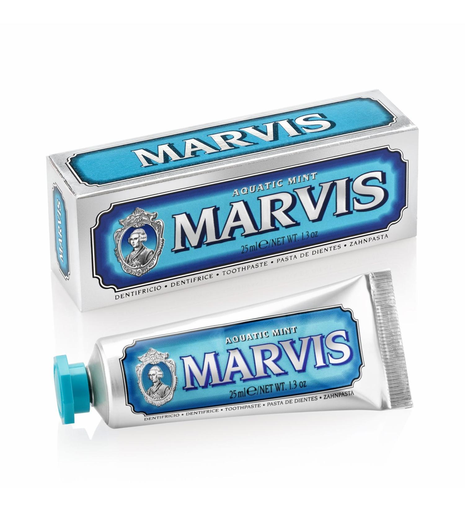 Marvis Aquatic Mint Toothpaste 1.3 1.3 oz 1.3 Ounce (Pack of 1) - Buy Online on GoSupps.com