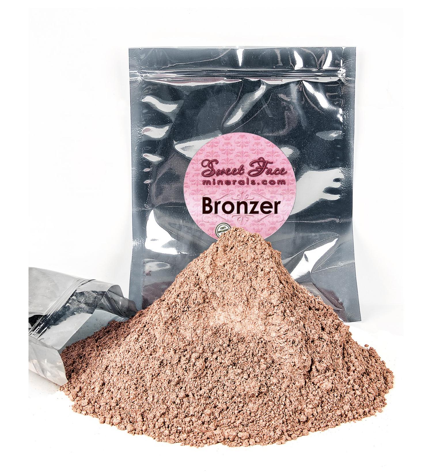 BRONZER BULK REFILL Mineral Makeup Bronzing Warmth Tanning Powder Bare Face Sun Glow Foundation (1 Ounce) 1 Ounce (Pack of 1)
