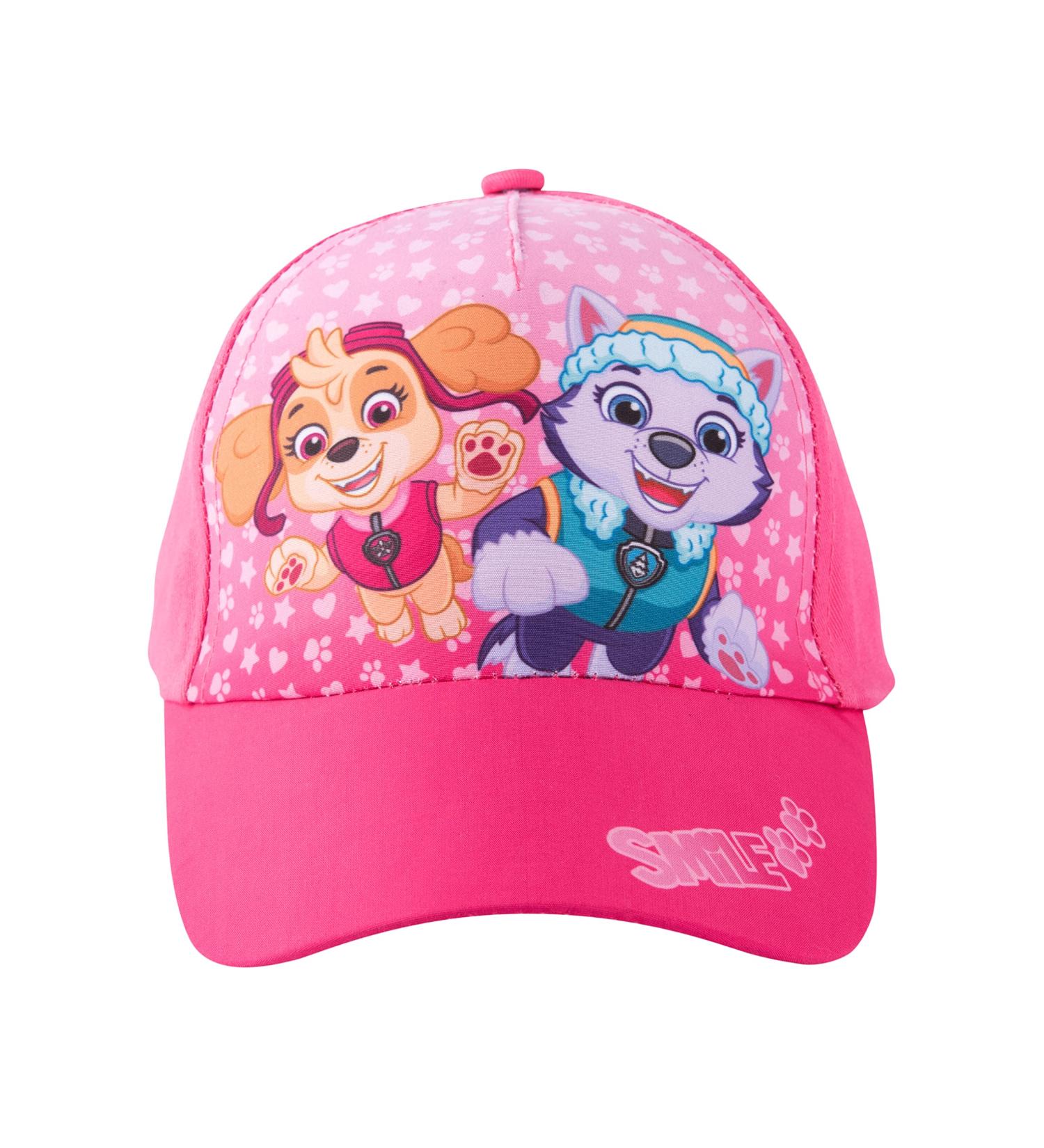 Paw Patrol cap for girls - Smile - children's cap baseball cap sun protection pink/pink