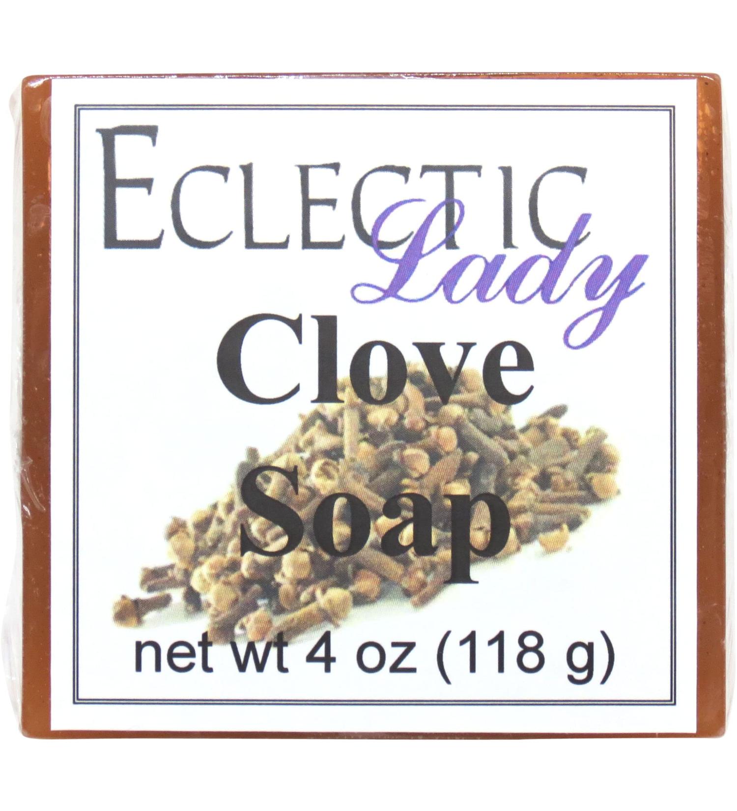 Clove Glycerin Soap by Eclectic Lady - Natural 4 oz Bar | Shop Internationally - Buy Online on GoSupps.com