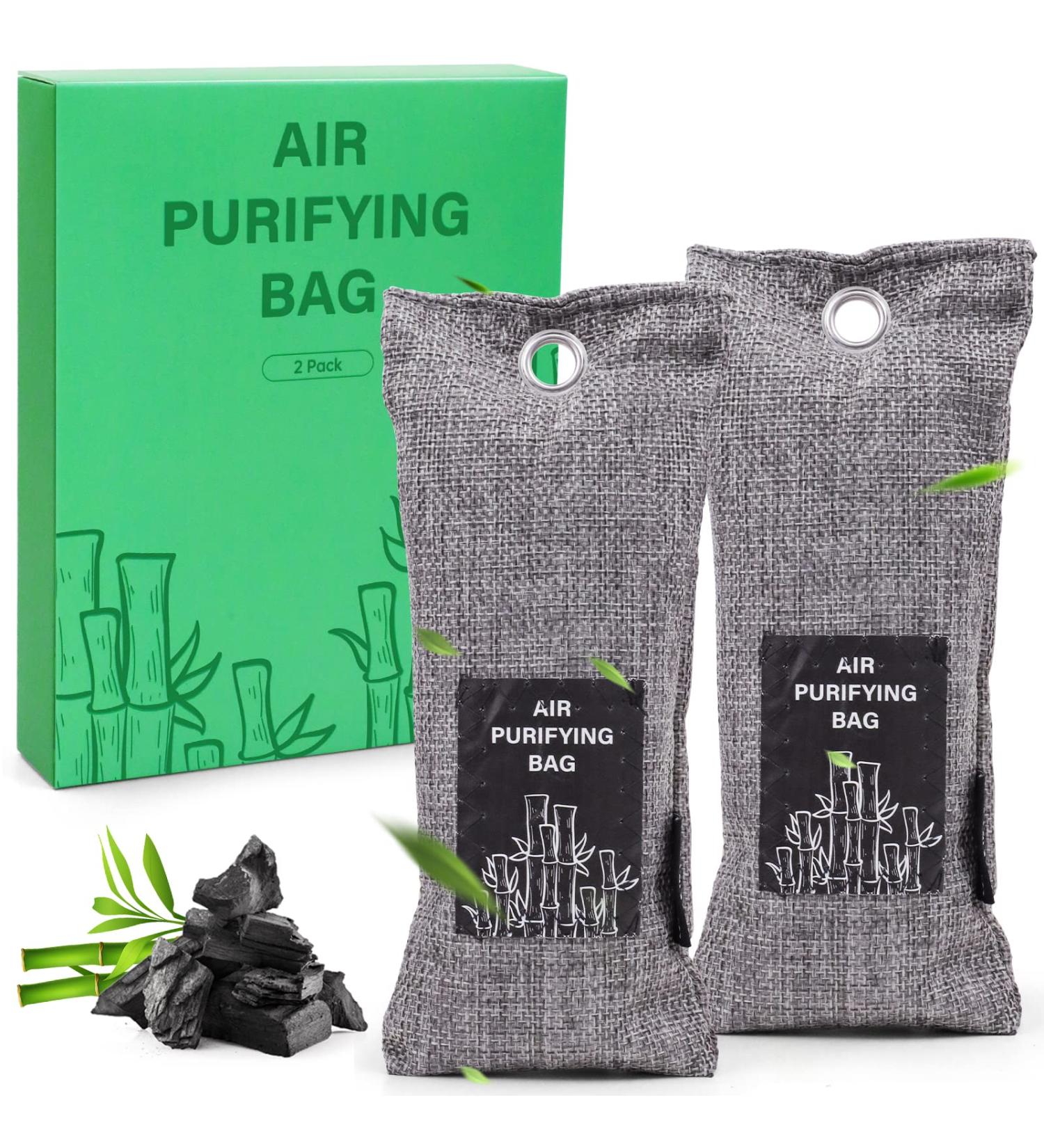 Charcoal Shoe Deodorizer Bamboo Charcoal Bags Charcoal Air Purifying Bags Bamboo Charcoal Shoe Deodorizer Bamboo Charcoal Dehumidifier 2 Pack Odour Neutraliser Pet Odour Remover Unscented 85 g (Pack of 2) - Buy Online on GoSupps.com