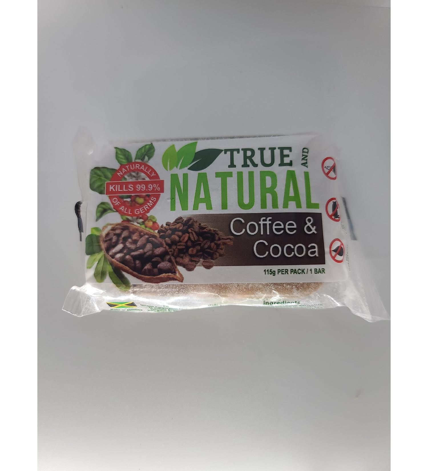 Natural Face and Body Soap - Coffee & Cocoa | Organic & Eco-Friendly Skincare for All Skin Types - Buy Online on GoSupps.com