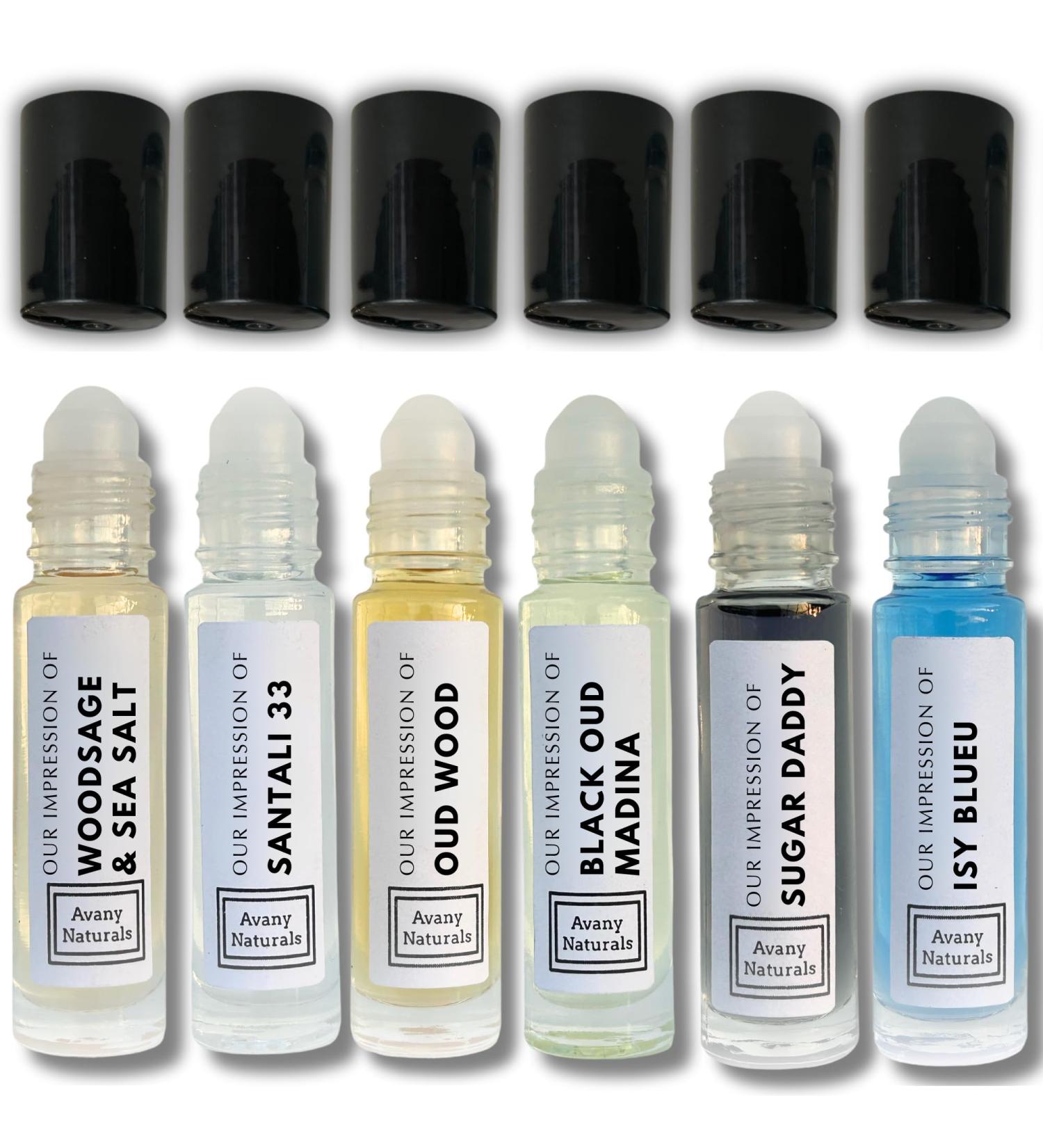 Men Body Oil Cologne - Replicant Perfume Perfume Oil Long Lasting Alt Fragrance Body Oil Gourmand Cologne 6 Pc (Clean Man) - Buy Online on GoSupps.com