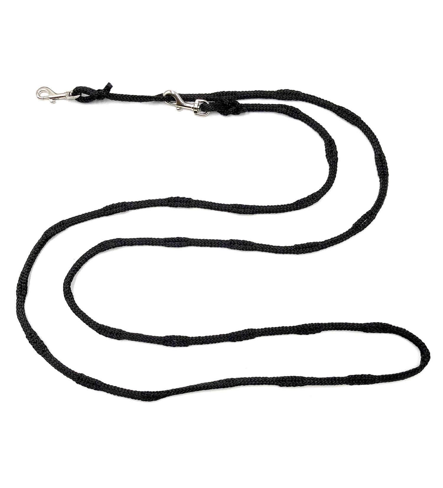 Premium 3.50m Jogging Line Dog Leash for Small to Large Dogs - Durable Freehand Training & Walking Leash - Ideal for Biking & Practice (Black 10mm) - Buy Online on GoSupps.com