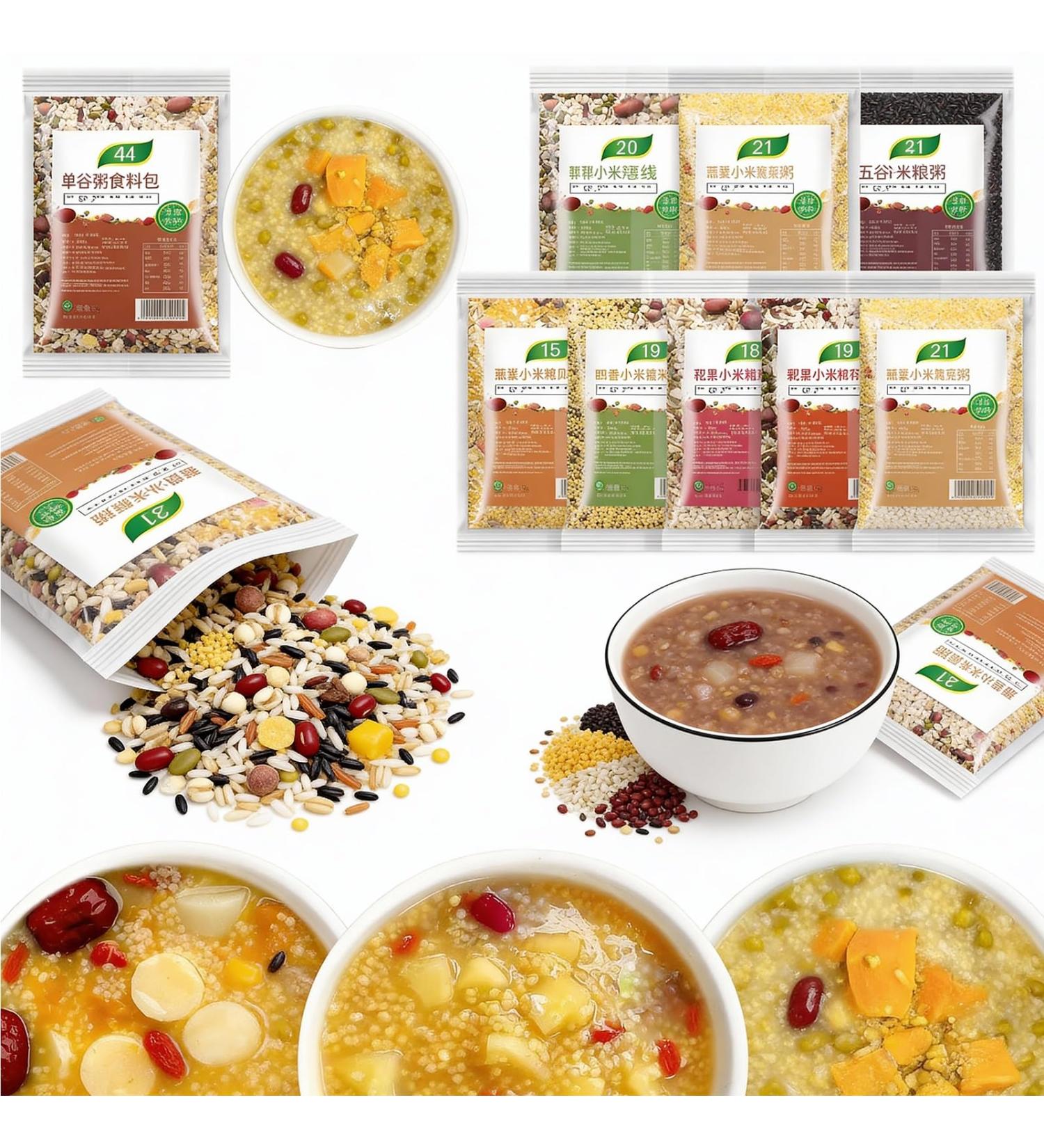 42 Paquets De 75 G M lange Porridge Multigrains For Petit-d jeuner Jours C r ales Grains Entiers Faciles Cuire Saines Et D licieuses Alternative L'avoine Cuisson Rapide - Buy Online on GoSupps.com