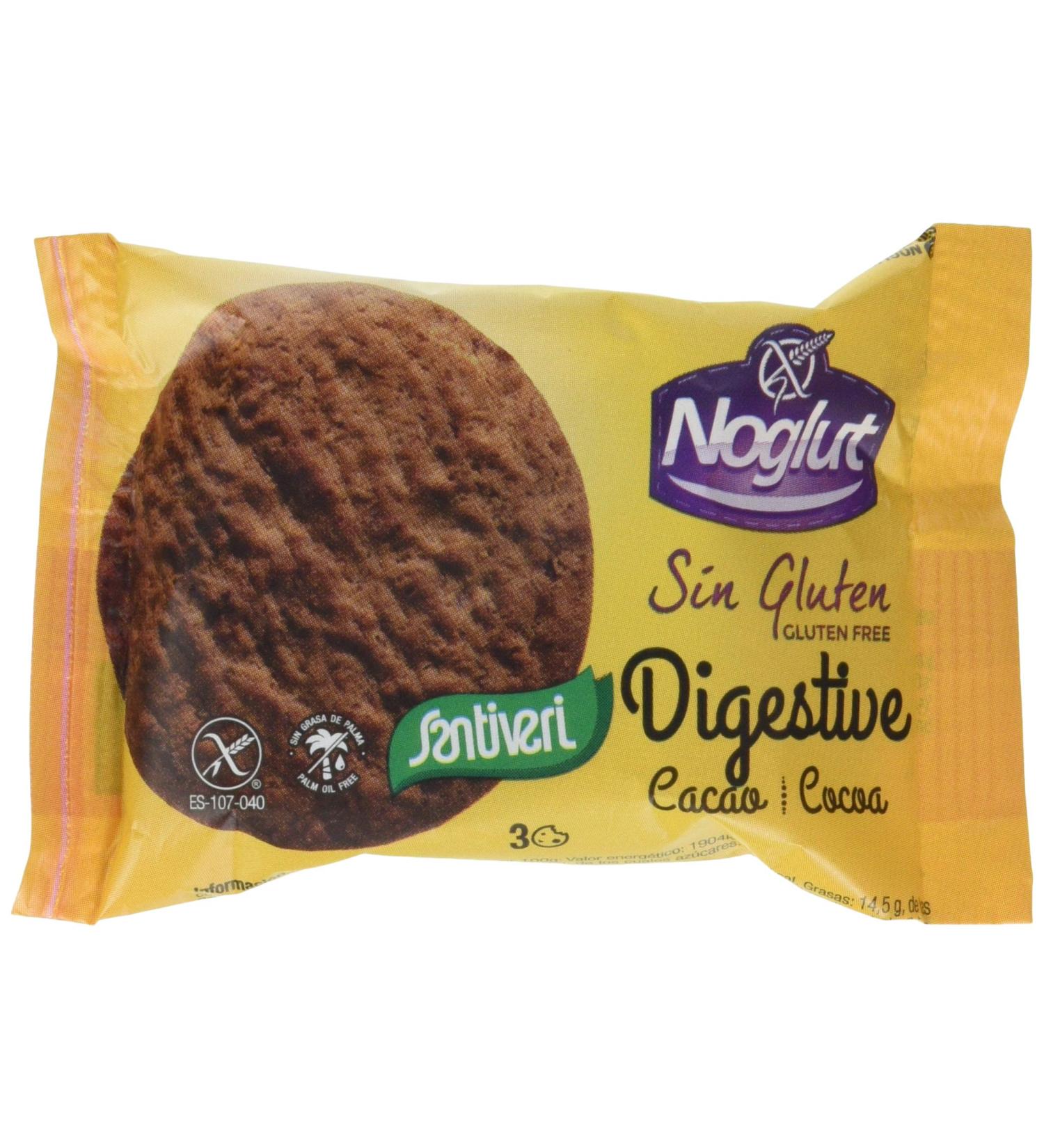 Santiveri Noglut Gall.Digestive Cocoa 3U 25 g 500 g - Buy Online on GoSupps.com