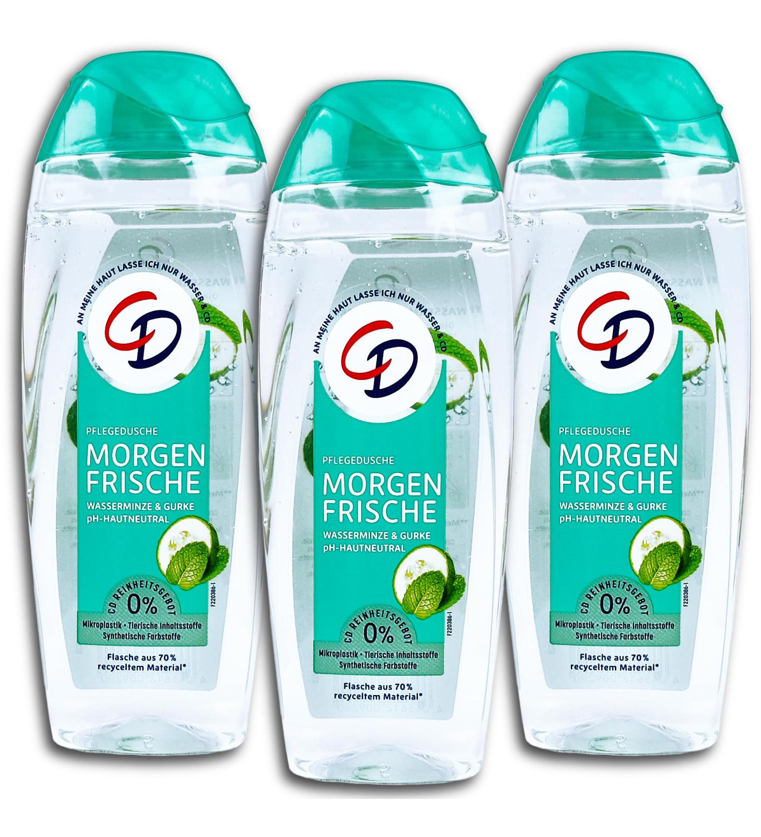 TopDeal CD Fresh Morning Shower Gel 3 x 250 ml (Pack of 3)