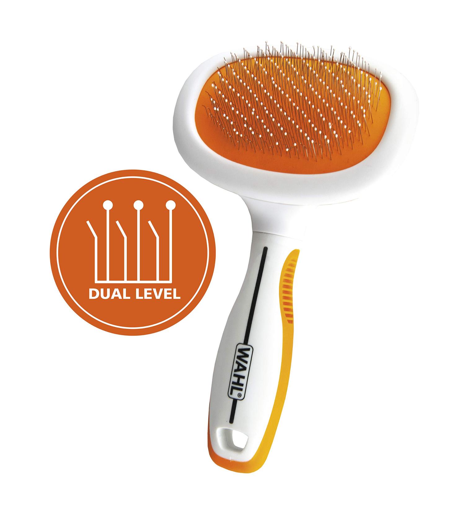 Wahl Premium Dual Level Sensitive Skin Pet Slicker Brush - Buy Online on GoSupps.com