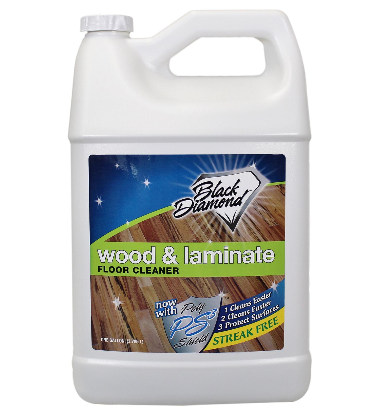 Black Diamond Stoneworks Wood & Laminate Floor Cleaner - 1-Gallon | Biodegradable Formula for Hardwood, Natural & Engineered Flooring | Safe for All Floors - Buy Online on GoSupps.com
