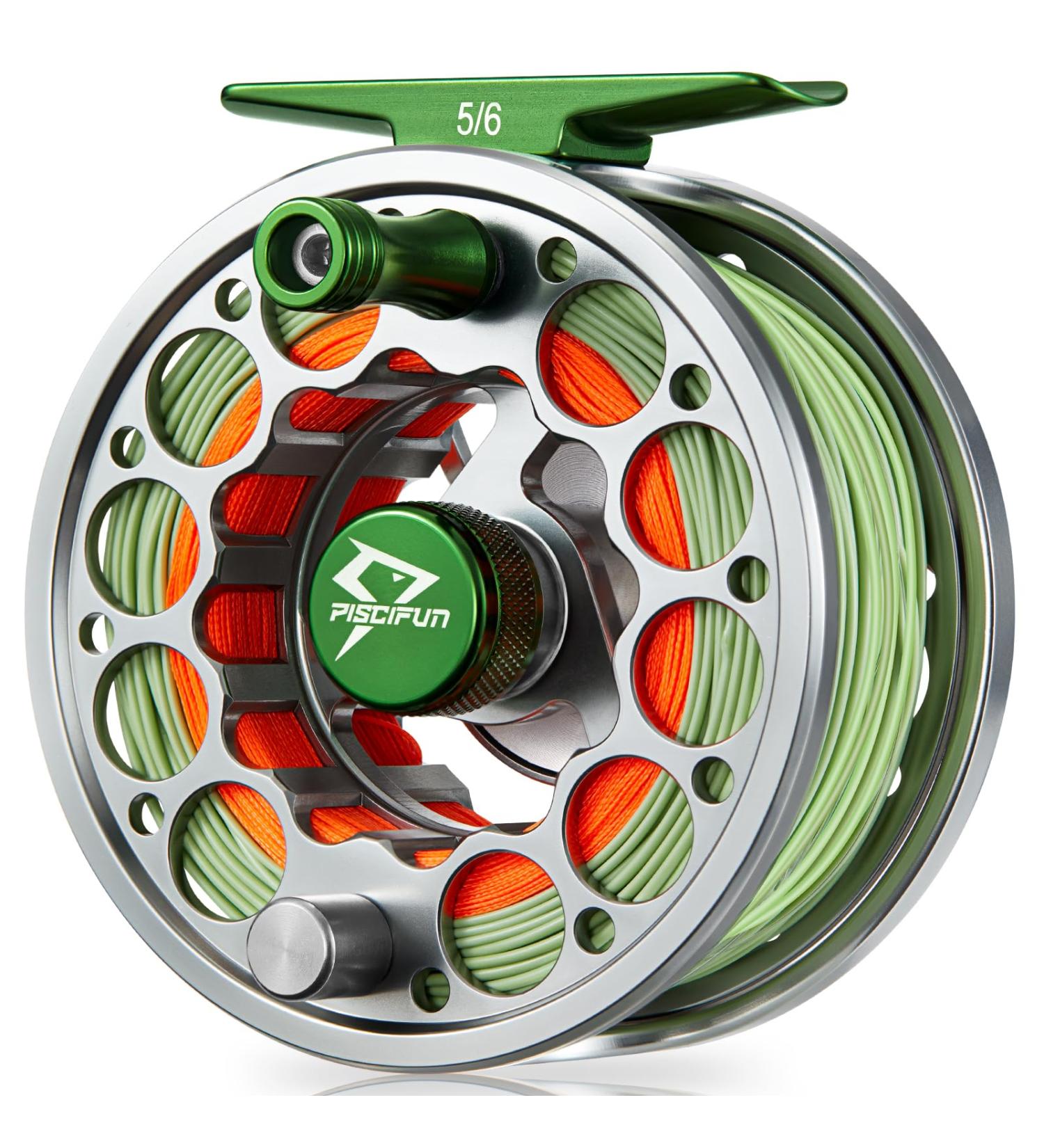 Buy Piscifun Sword Fly Fishing Reel - CNC-Milled Aluminum Alloy 3/4 to 9/10 Weights Multiple Colors - International Shipping Available - Buy Online on GoSupps.com
