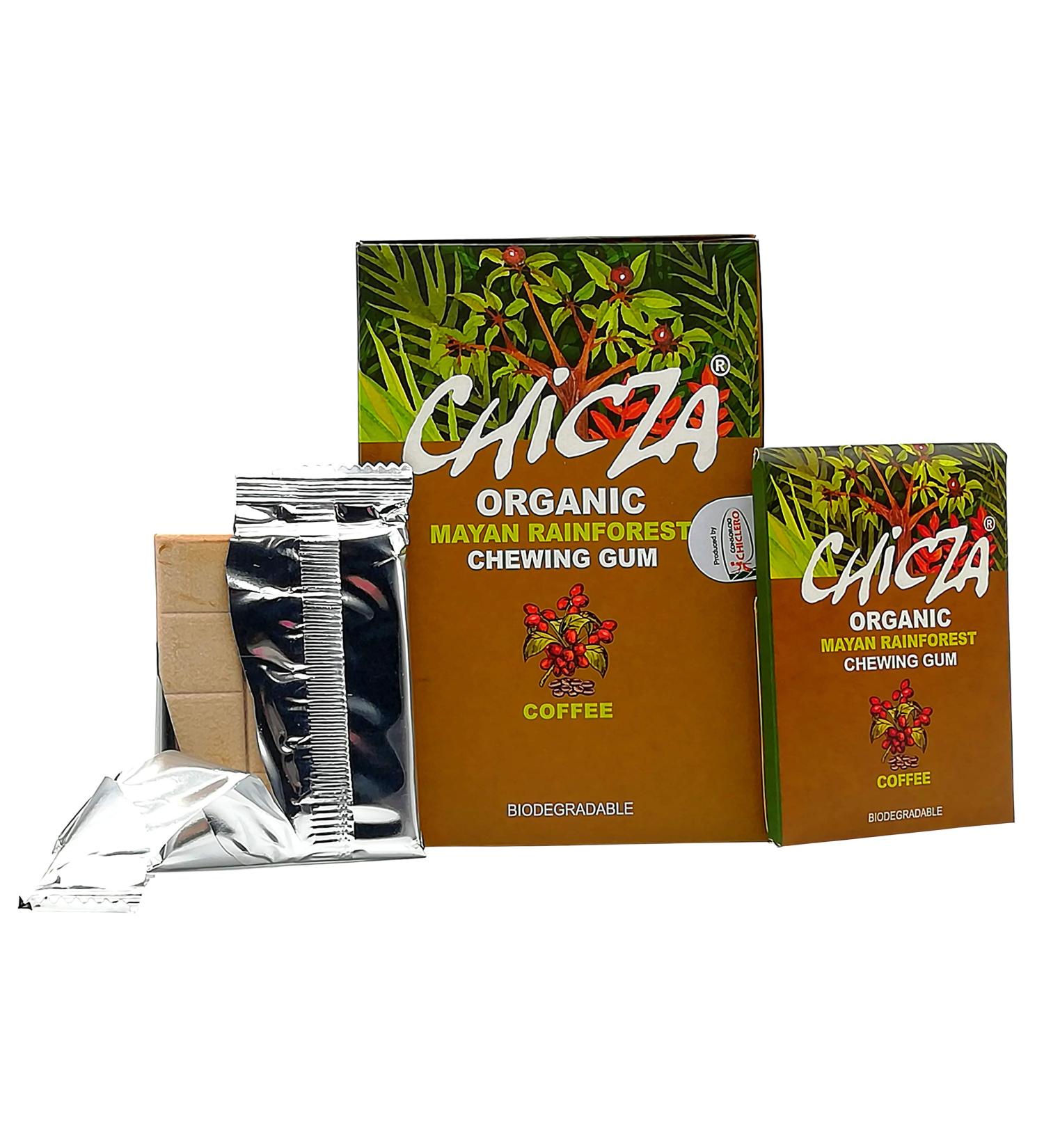 Chicza Chewing Gum - Coffee - 10 x 30g - Buy Online on GoSupps.com