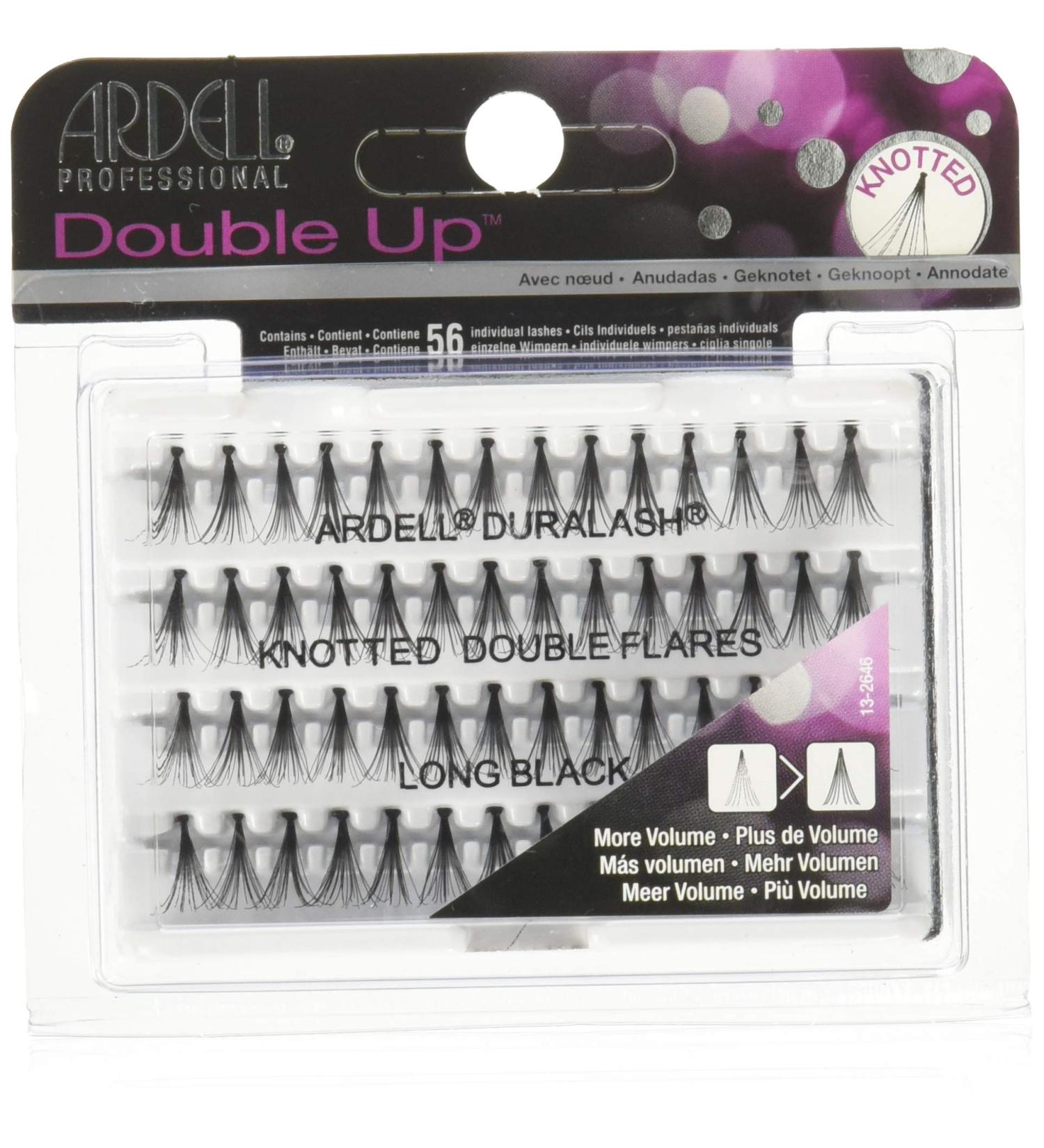 Ardell Double Individuals Knotted long Eyelash  Black
