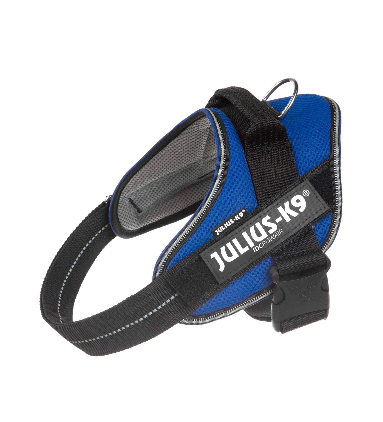Julius-K9 IDC Powair dog harness size: M / 0 Blue Blue M/0