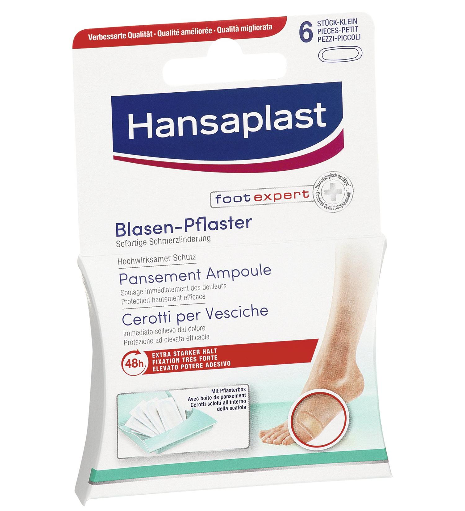 Hansaplast blister plaster small pack of 2