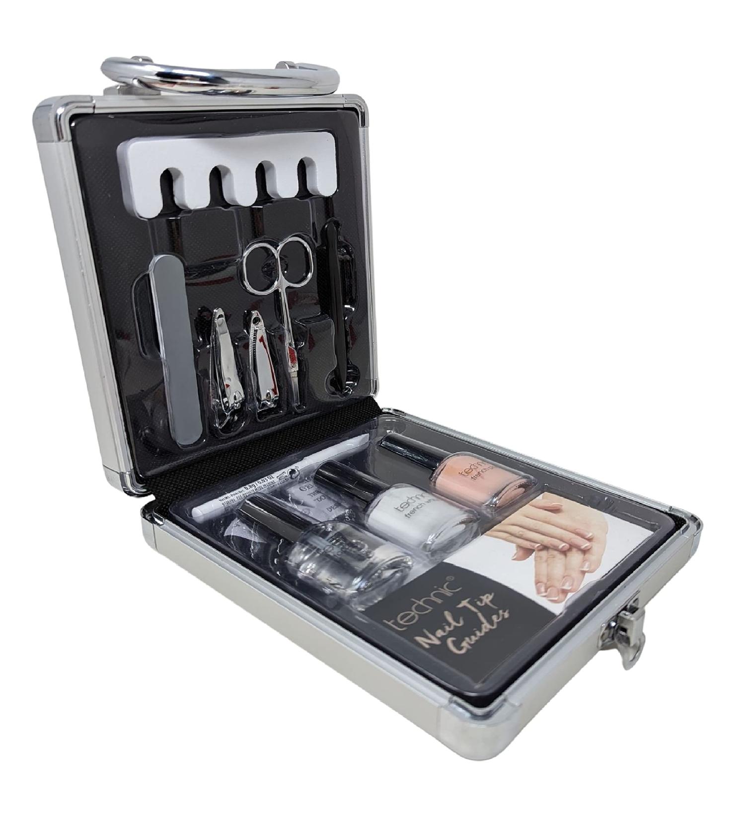 Technic French Manicure Gift Set - Nail Polish & Nail Clippers Kit. Ideal Present for Christmas Stocking Fillers Gift Set for Women Birthdays Grooming Starter Set with Topline Thank You Card. - Buy Online on GoSupps.com