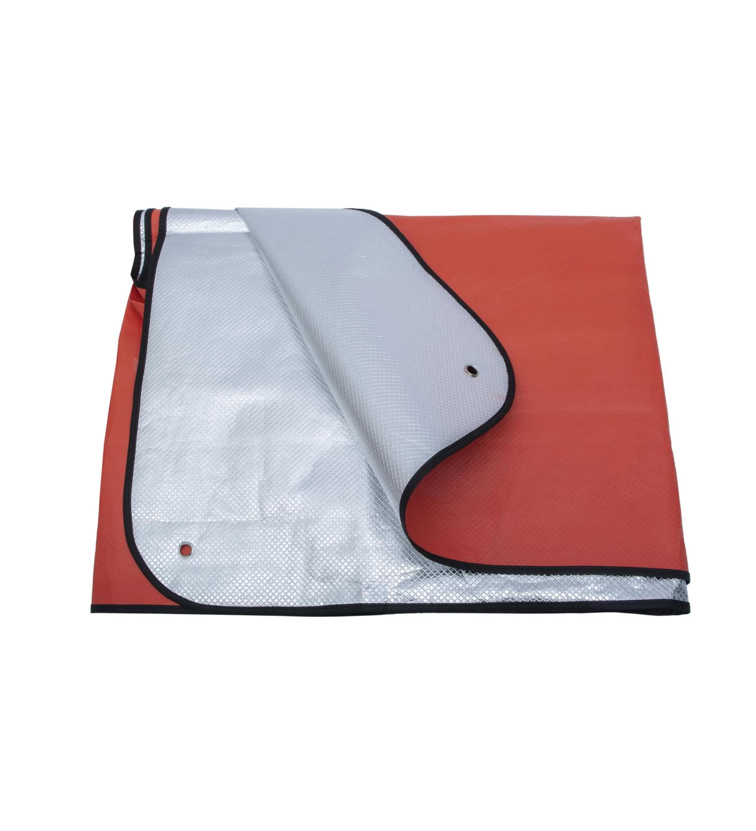 Reflex Rescue Blanket 200x120cm - Emergency Thermal Survival Gear for Outdoor Adventures | International Shipping Available - Buy Online on GoSupps.com