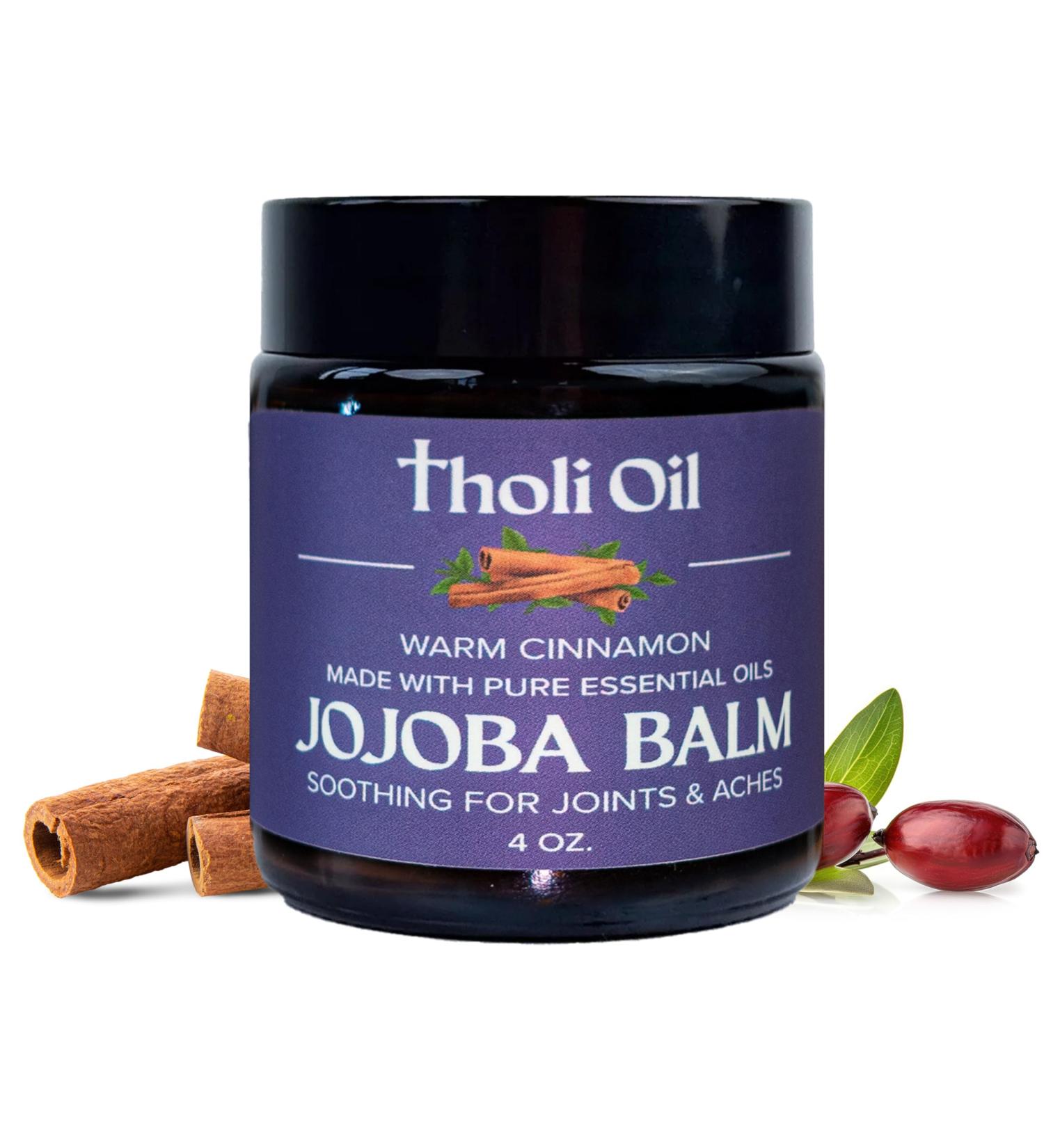 Plantar Fasciitis Relief Balm Jojoba Cream with Cinnamon Cassia Spikenard & Hyssop Soothes Heels Supports Joints & Skin Repair (4oz) 4 Ounce - Buy Online on GoSupps.com