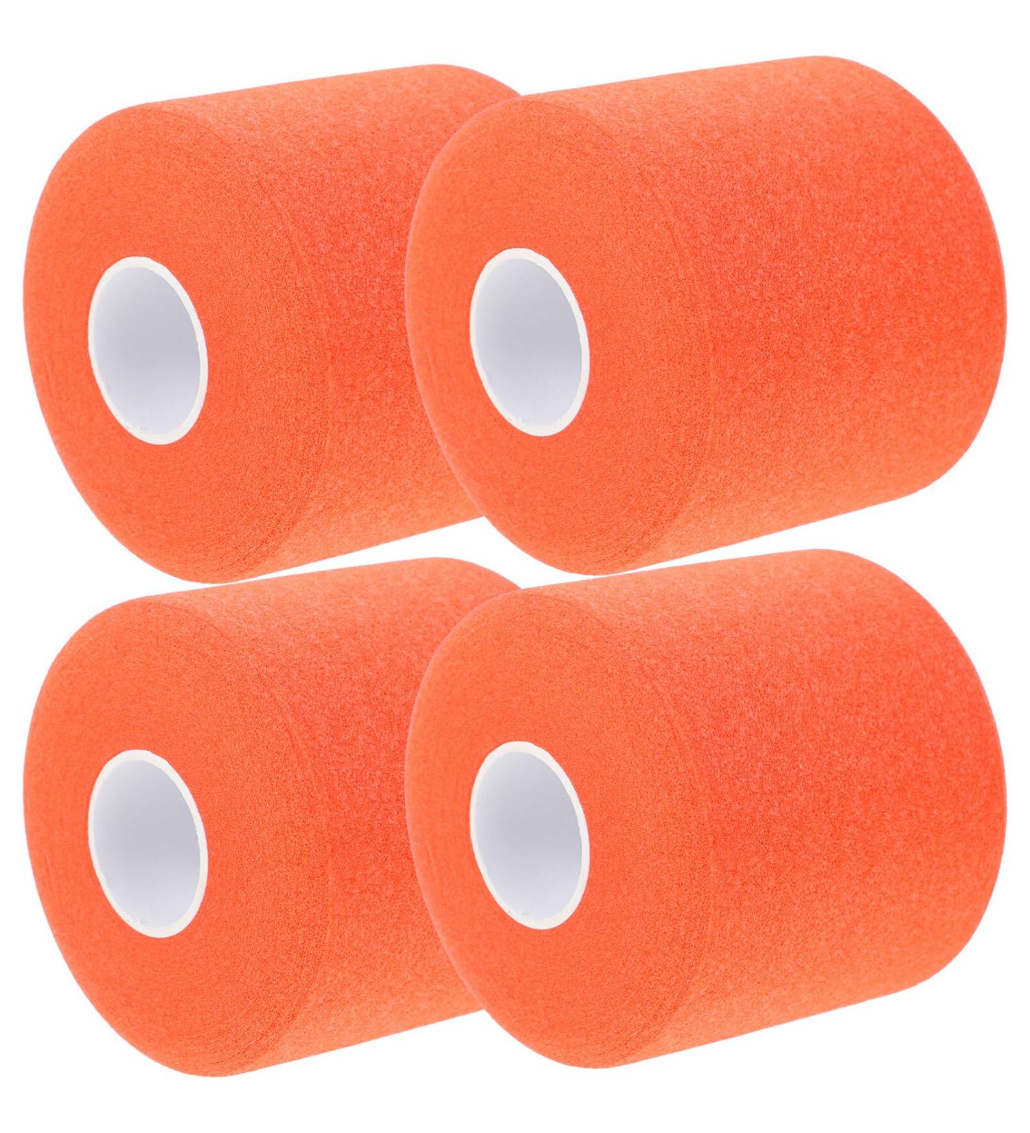 Healvian Athletic Wraps - 4 Rolls Self-Adhesive Breathable Foam Tape | Cohesive Sports Wrap for Ankle Wrist Finger & Elbow - Ideal for Injury Support & Sports Recovery - Buy Online on GoSupps.com