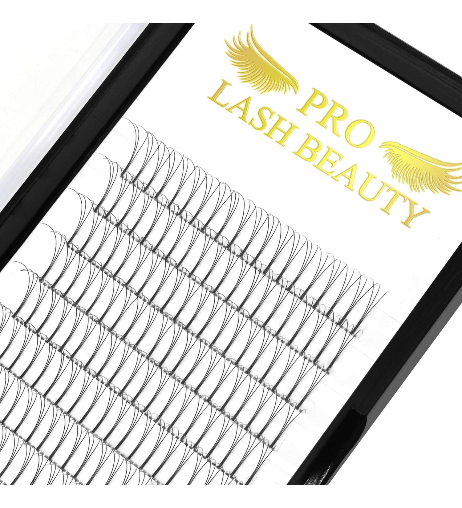 Buy 3D 4D 5D 6D Finished Eyelash Compartment Extensions - Volume 0.07 & 0.10 14mm Length - Premium Quality Eyelashes for Stunning Looks - Buy Online on GoSupps.com