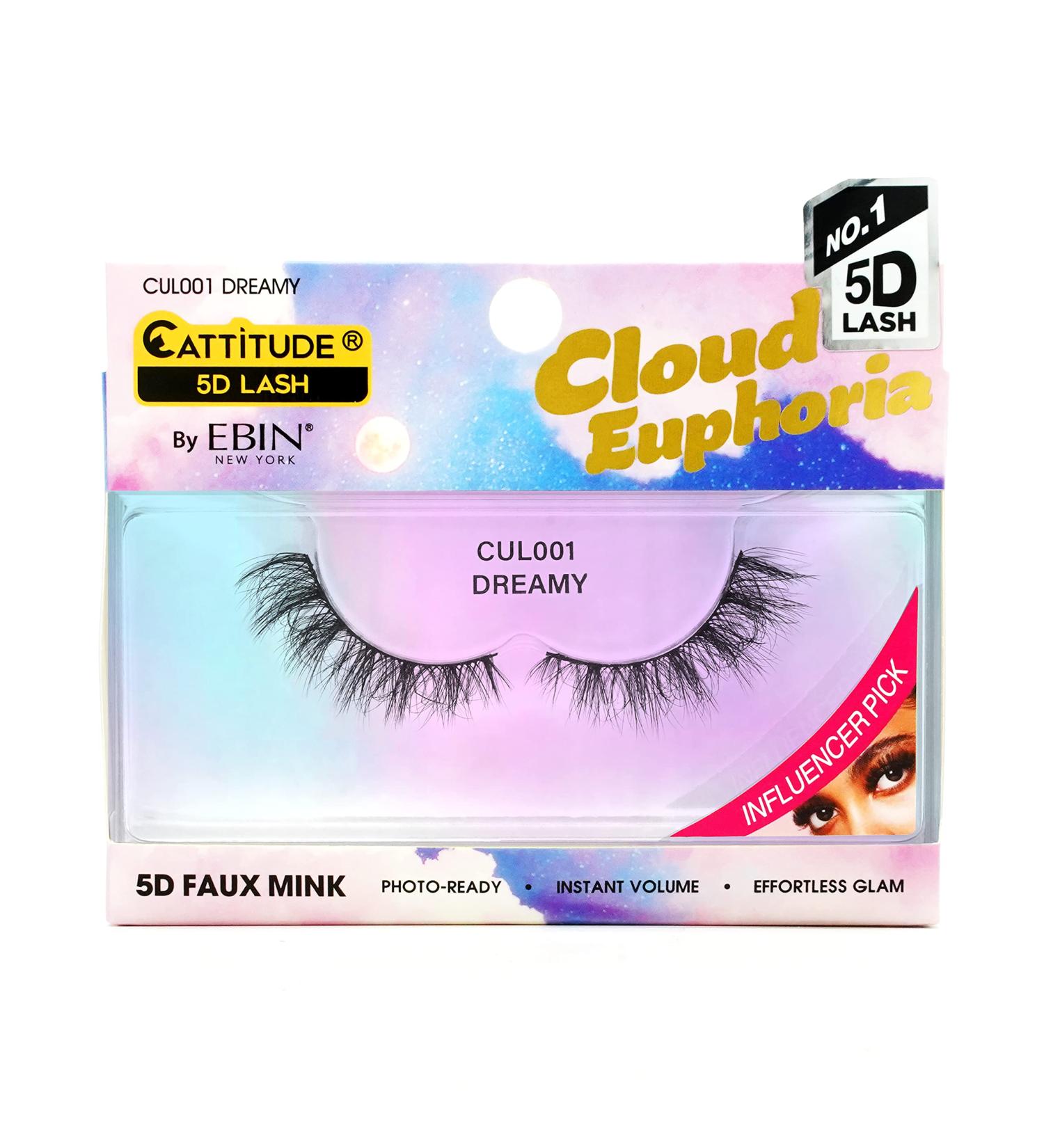 Cattitude 5D Lash Cloud Euphoria - Wispy & Fluffy Lightweight False Eyelashes for Instant Volume & Glam - Buy Online on GoSupps.com