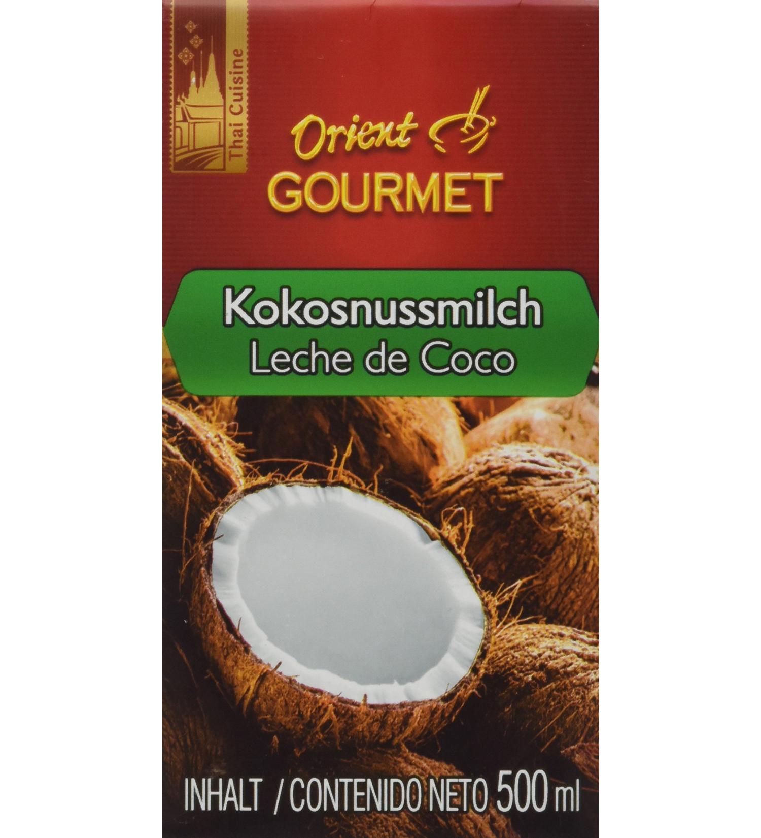 Buy ORIENT GOURMET Coconut Milk Creamy Authentic Thai Flavor 4 x 500 ml International Shipping Available - Buy Online on GoSupps.com