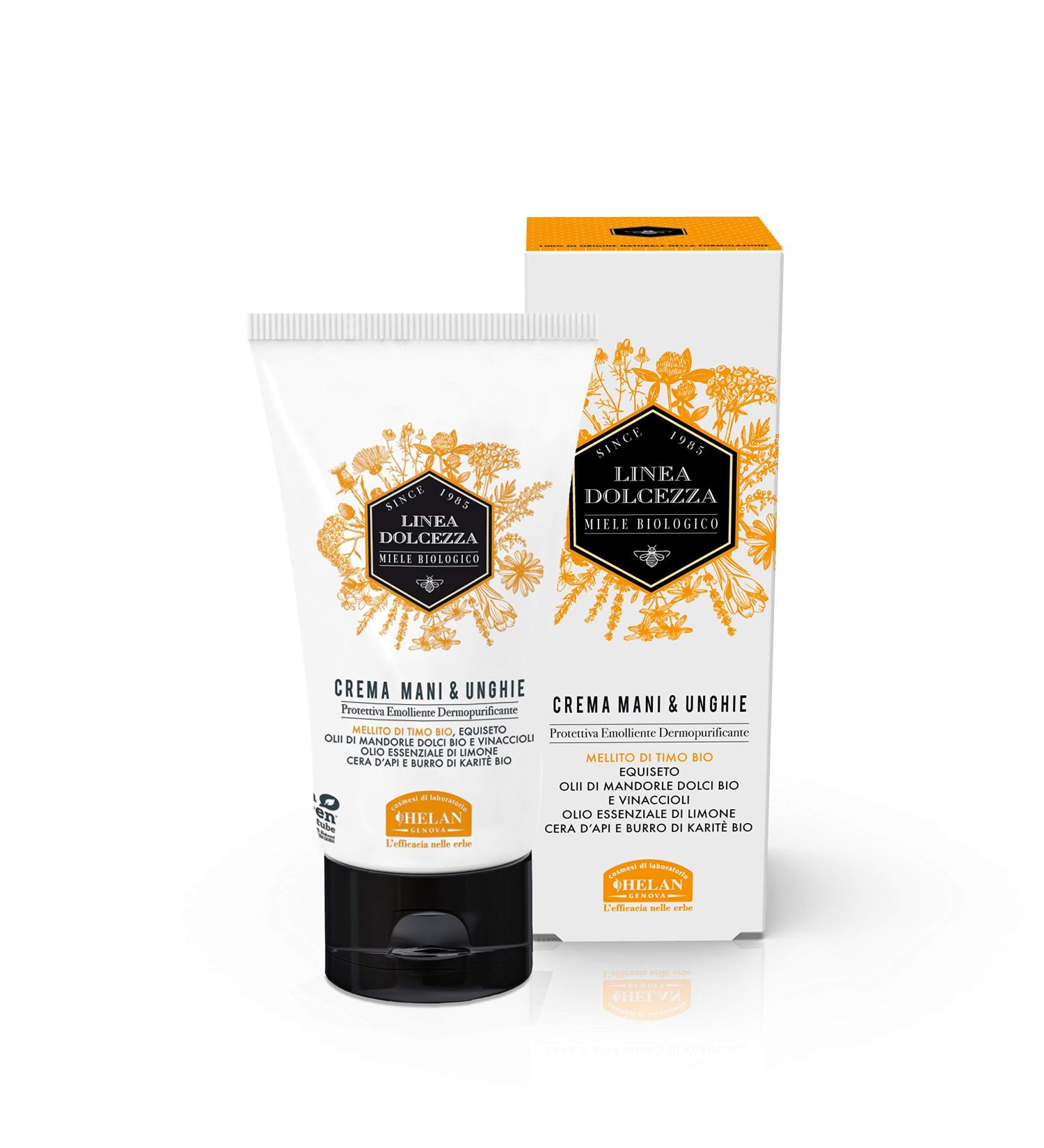 Helan Ligne Dolcezza Hand and Nail Cream 75ml | Hydrating & Nourishing | International Shipping Available - Buy Online on GoSupps.com