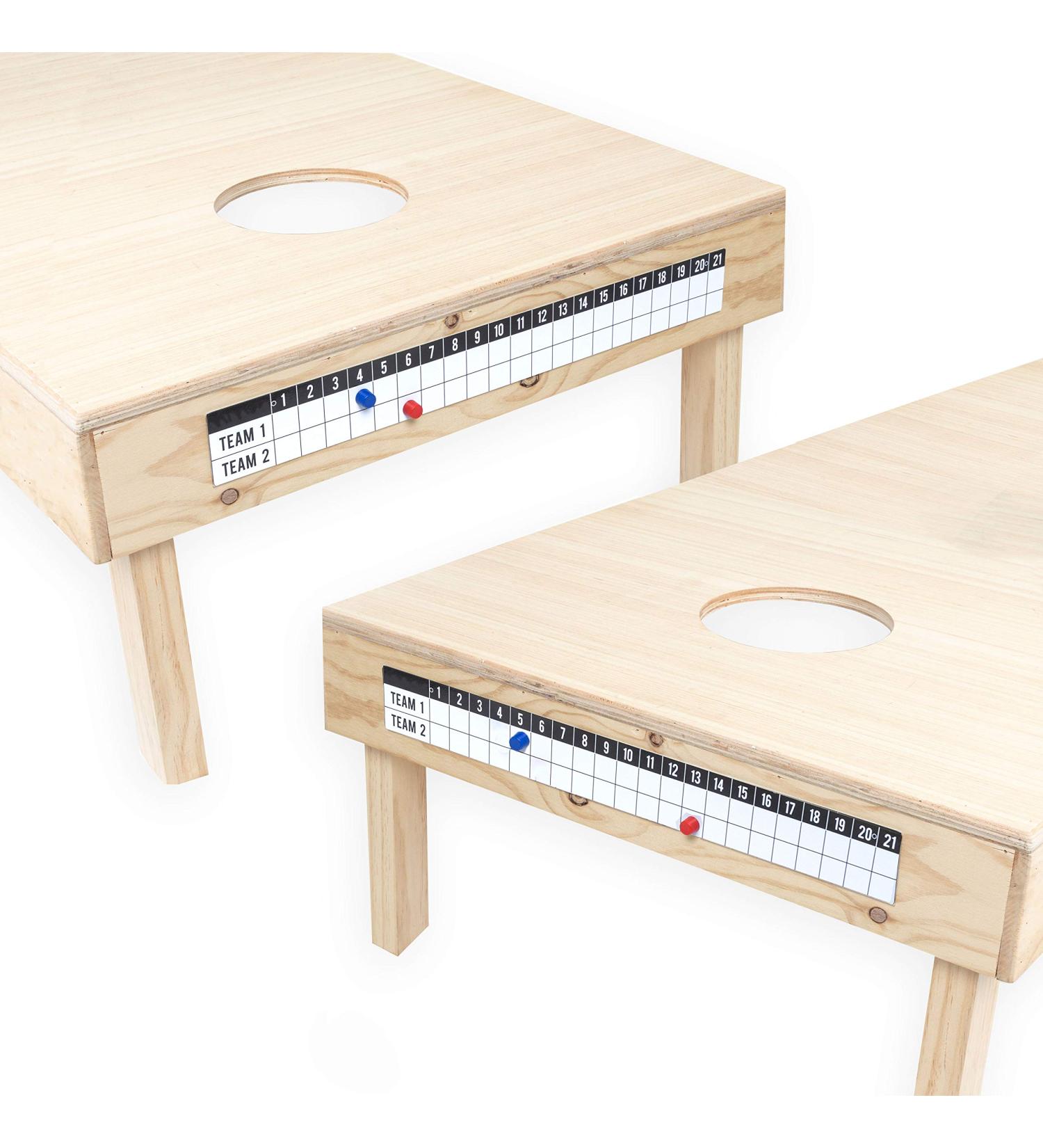 Barcaloo Cornhole Scoreboard Metal Decal with 2 Magnetic Score Keepers - Double Pack - Buy Online on GoSupps.com