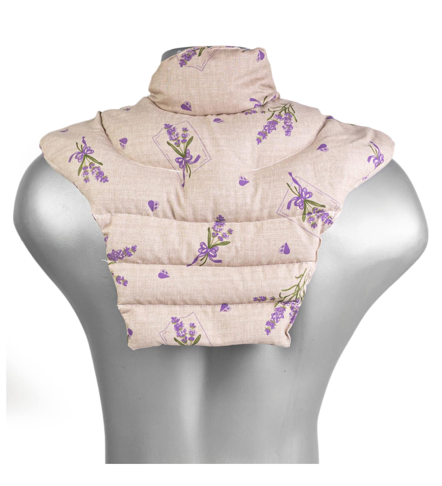 Neck Horns HWS - Cherry Stone Neck & Shoulder Pillow for Back Pain Relief | Thermal Heat Therapy Pillows in Country House Style - Buy Online on GoSupps.com