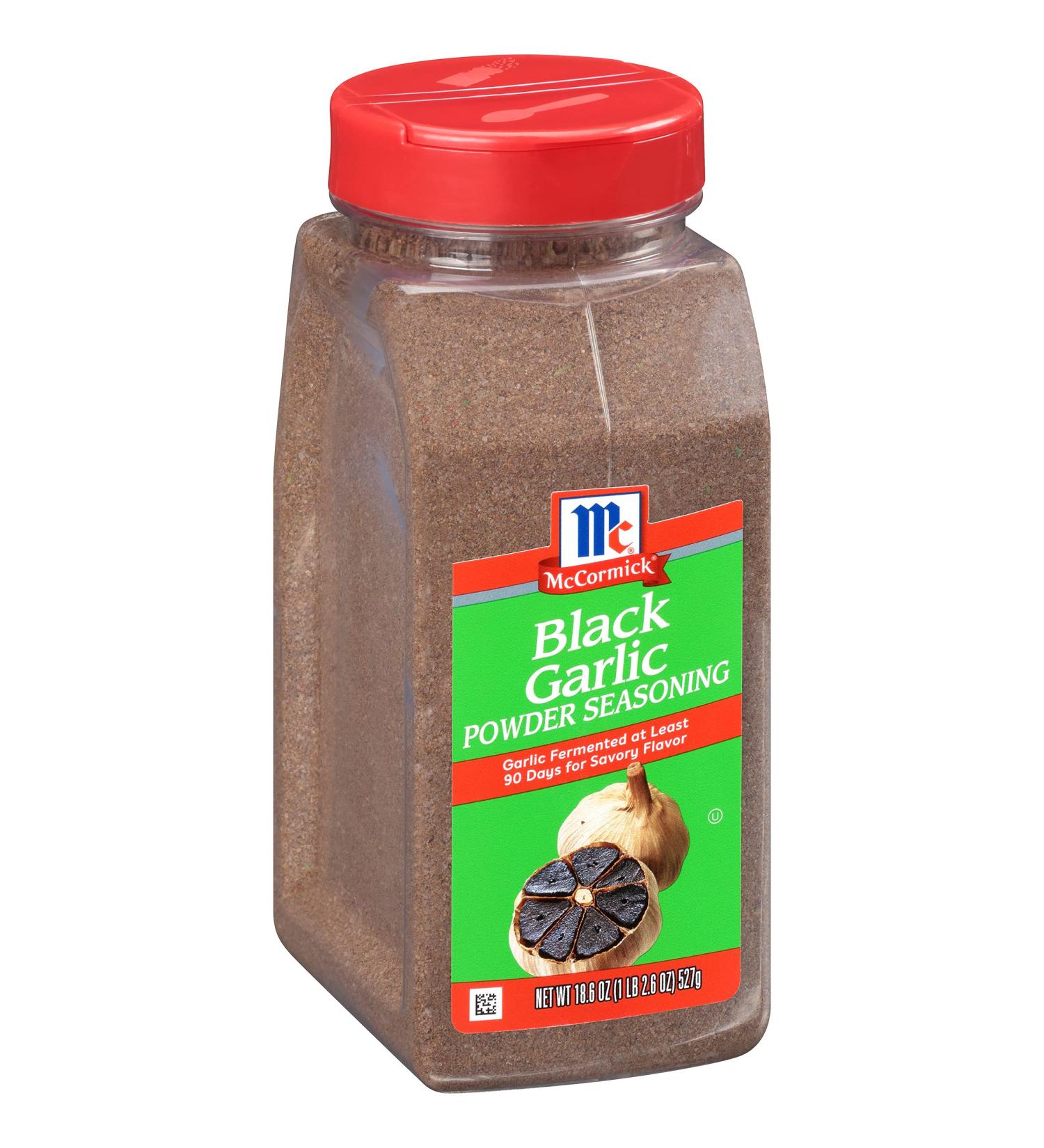 McCormick Black Garlic Powder Seasoning 18.6 oz - Premium 1.16 Pound Size (Pack of 1) - Buy Online on GoSupps.com
