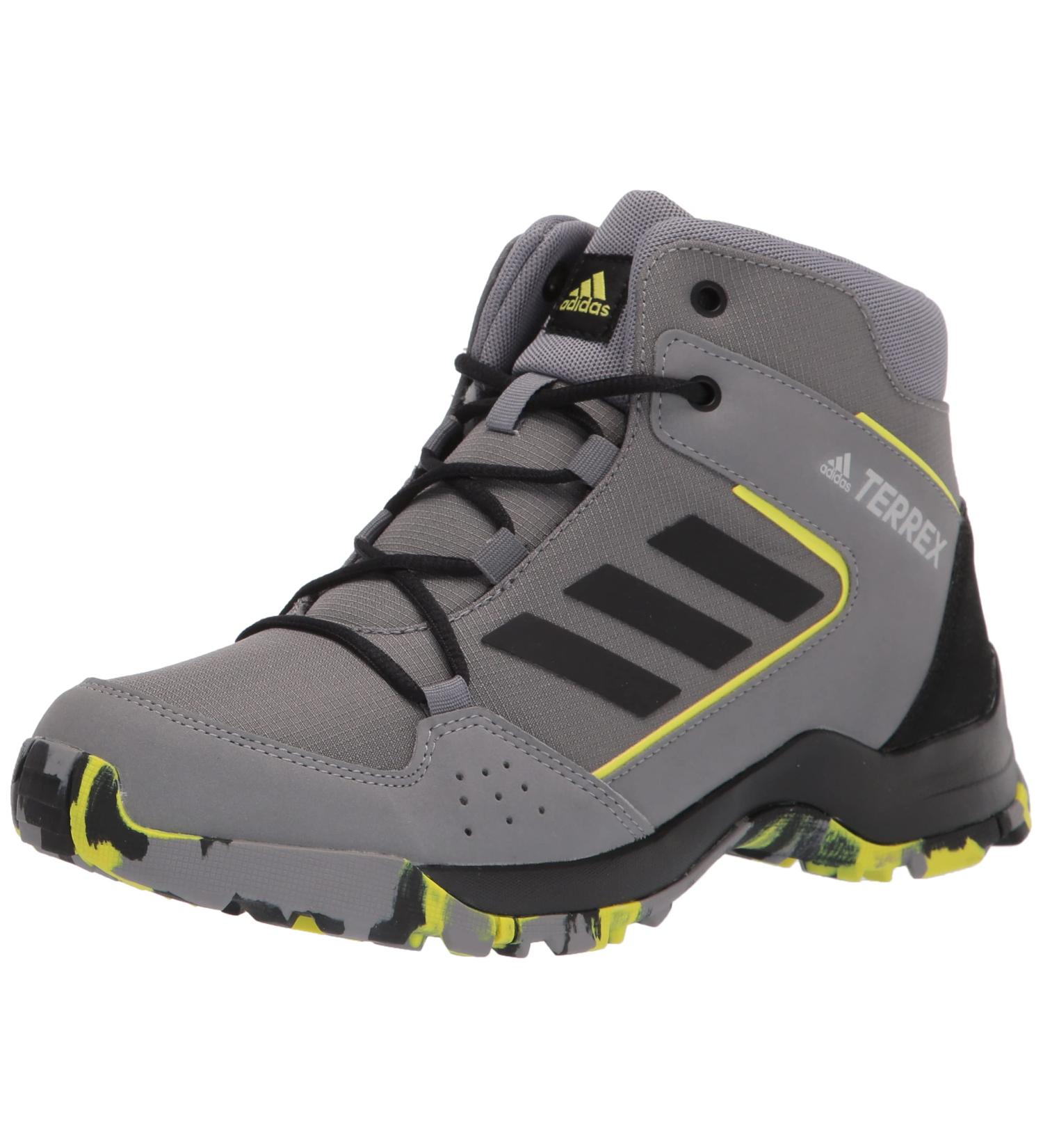 adidas Terrex Hyperhiker Hiking Shoes - Kids Size 5.5 - Grey/Black - Unisex Child - Buy Online on GoSupps.com