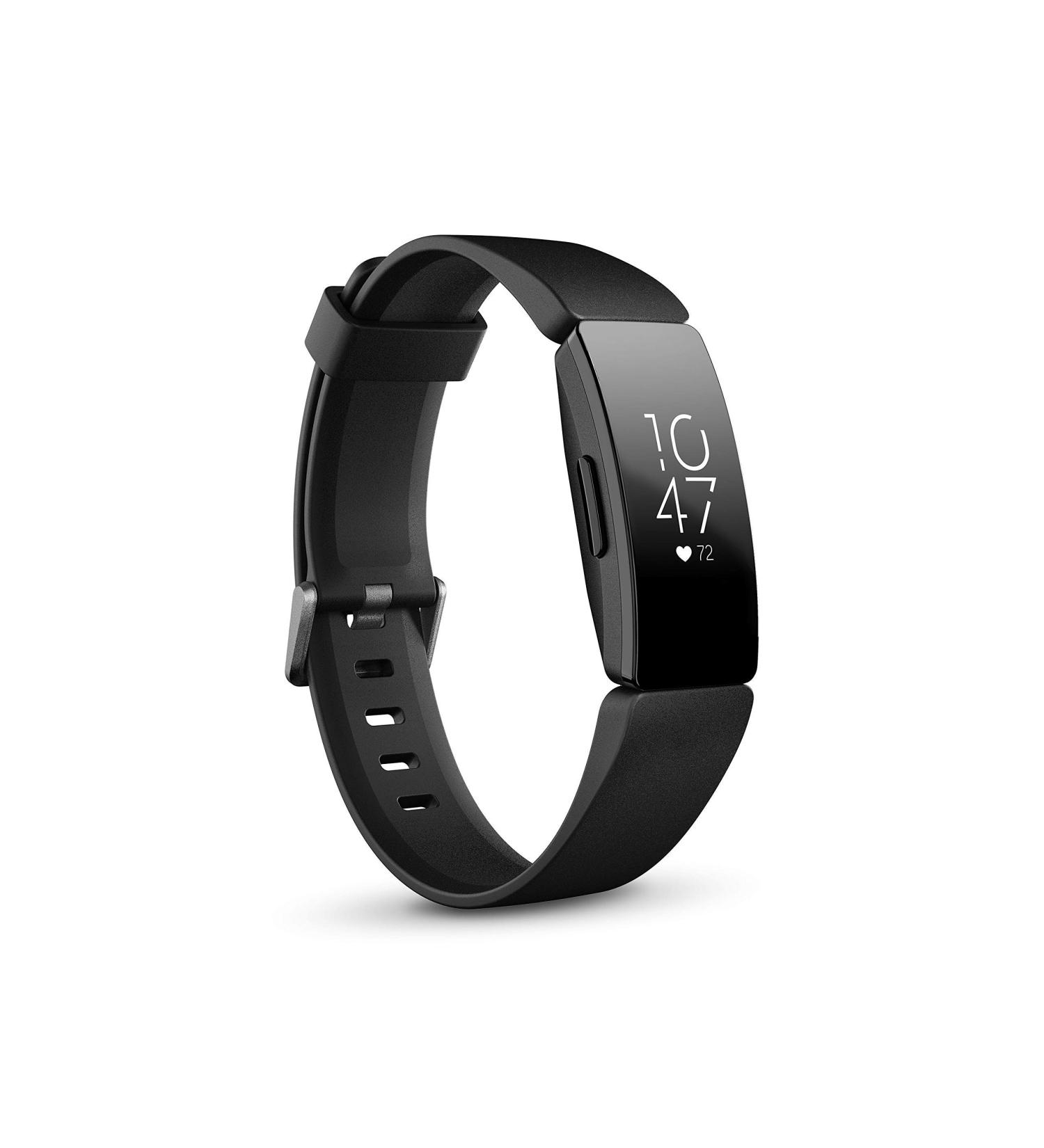 Fitbit Inspire HR Heart Rate & Fitness Tracker One Size (S & L Bands) - Renewed Black - Buy Online on GoSupps.com