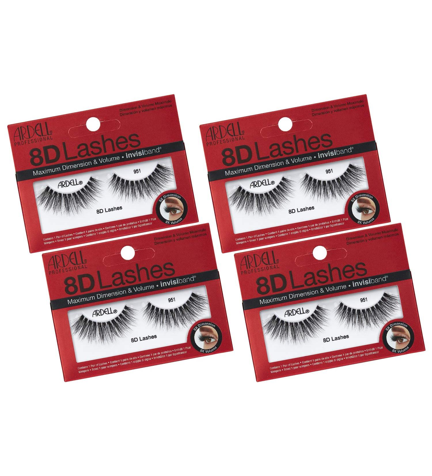 Ardell Strip Lashes 8D Lashes 951 4-Pack