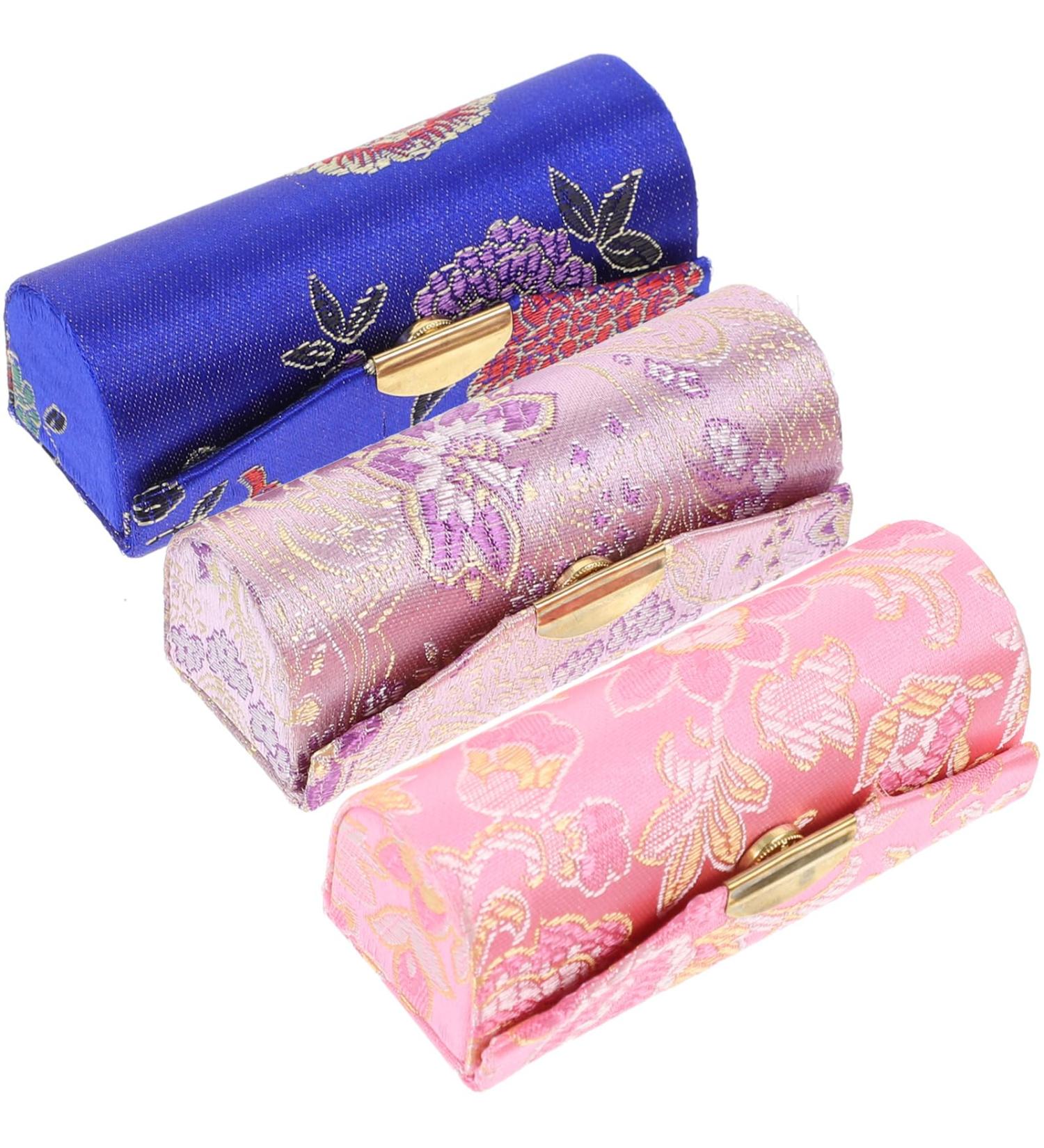 Buy Healifty Lipstick Holder with Mirror - Elegant 3-Piece Cosmetic Organizer for Women | International Shipping Available - Buy Online on GoSupps.com