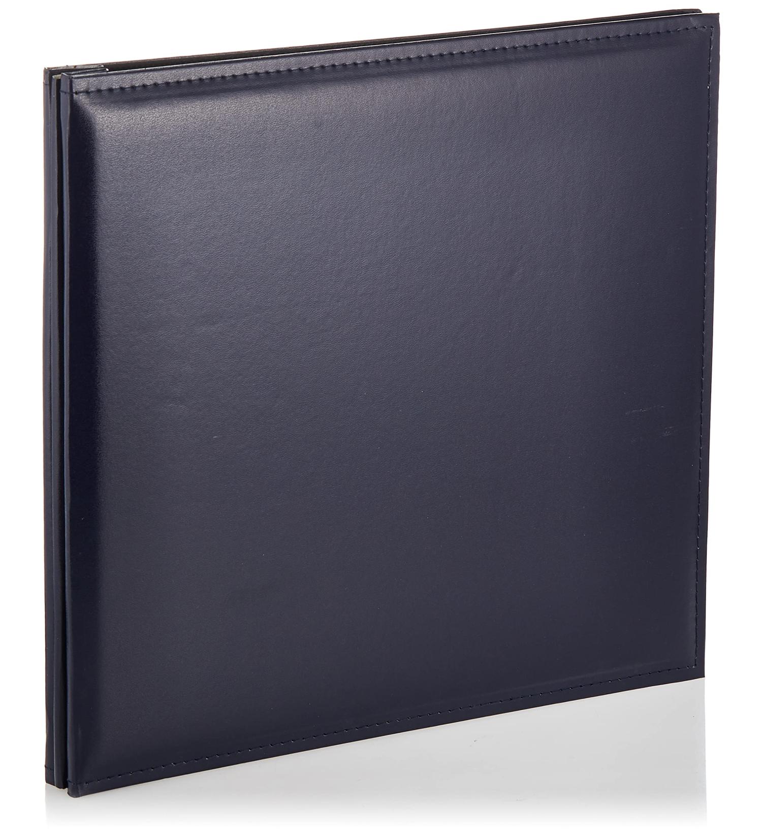 Pioneer 12x12 Snapload Leatherette Memory Book - Navy Blue - Buy Online on GoSupps.com