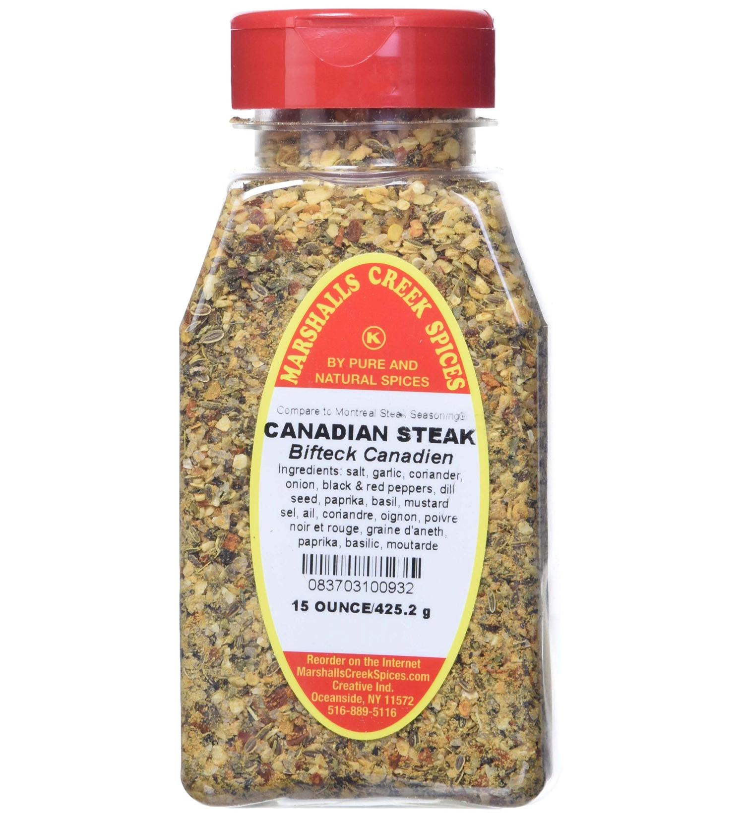 Marshalls Creek Spices Canadian Steak Seasoning Seasoning 15 Ounce - Buy Online on GoSupps.com