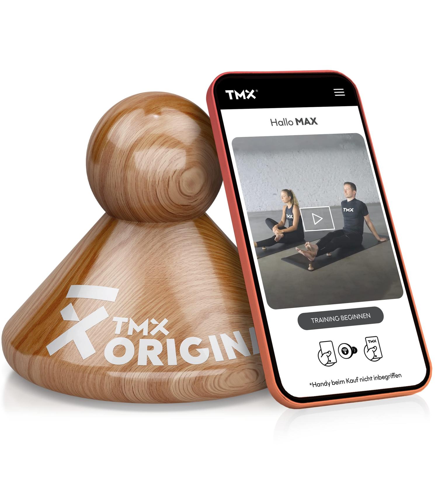 TMX Trigger Original - Acupressure Trigger Point Massage Tool for Muscular Pain Relief | Made in Germany | Natural Beech Wood - Buy Online on GoSupps.com