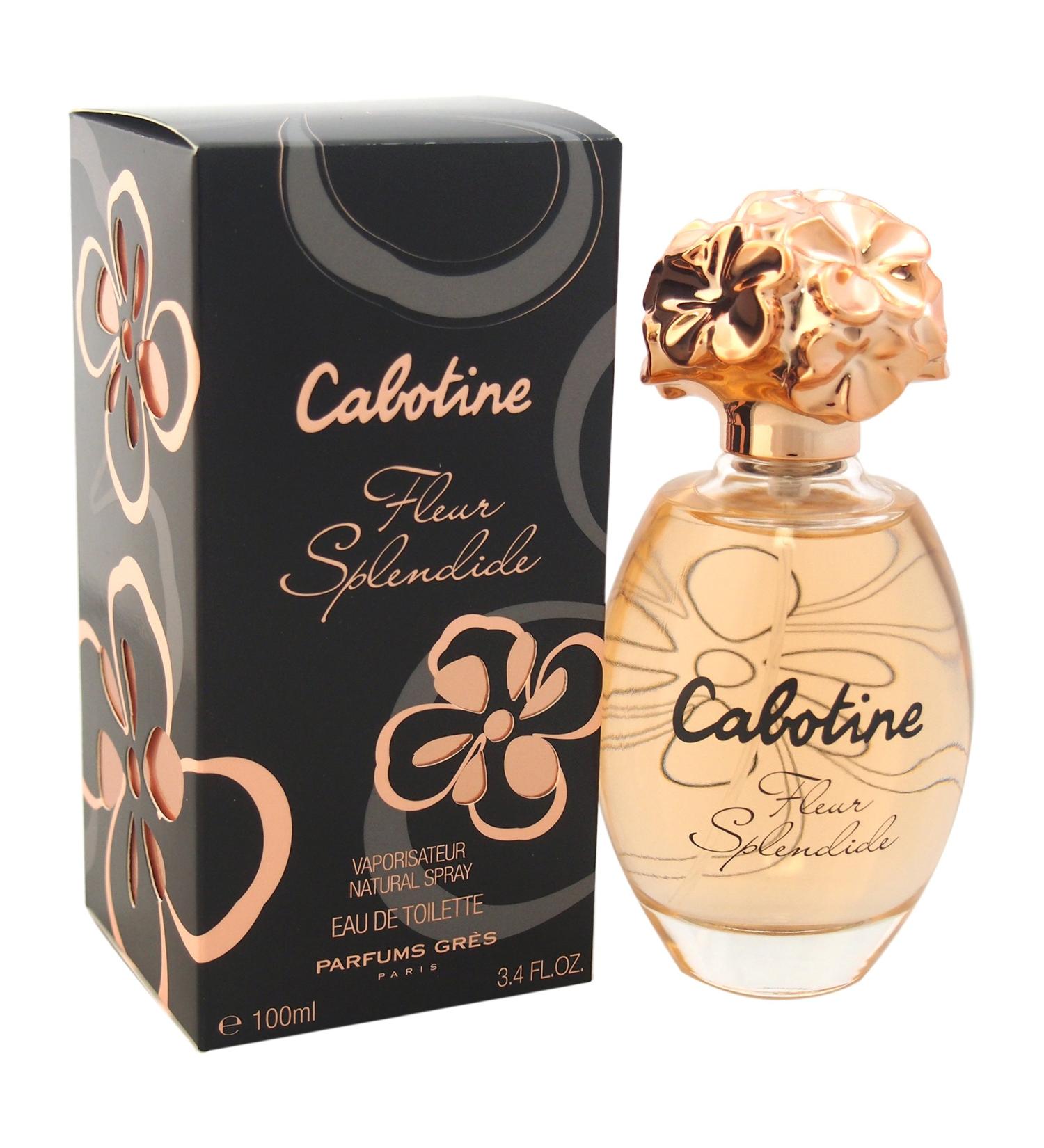 Parfums Gres Cabotine Fleur Splendide Eau de Toilette Spray 3.4 Ounce Sandalwood 3.4 Fl Oz (Pack of 1) - Buy Online on GoSupps.com